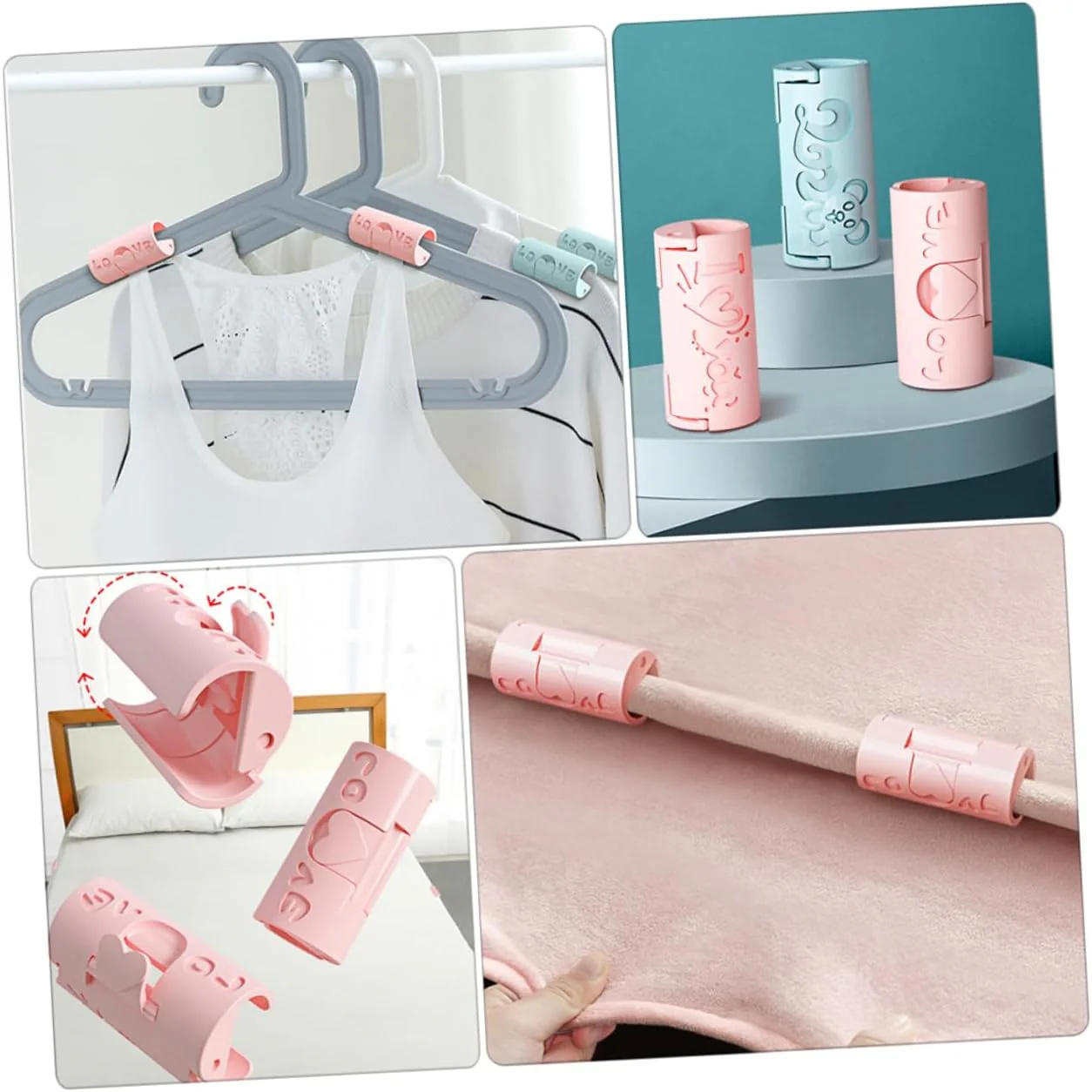 Home Quilt Fixer Bed Clips for Bed Covers, Duvets, Blankets, Firm Clamping, Multi-Function Fasteners