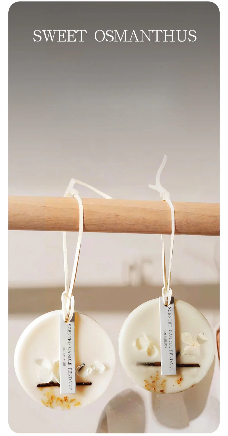 Fresh-Wardrobe clothing fragrance pendant, aromatherapy wax tablets, long-lasting fragrance