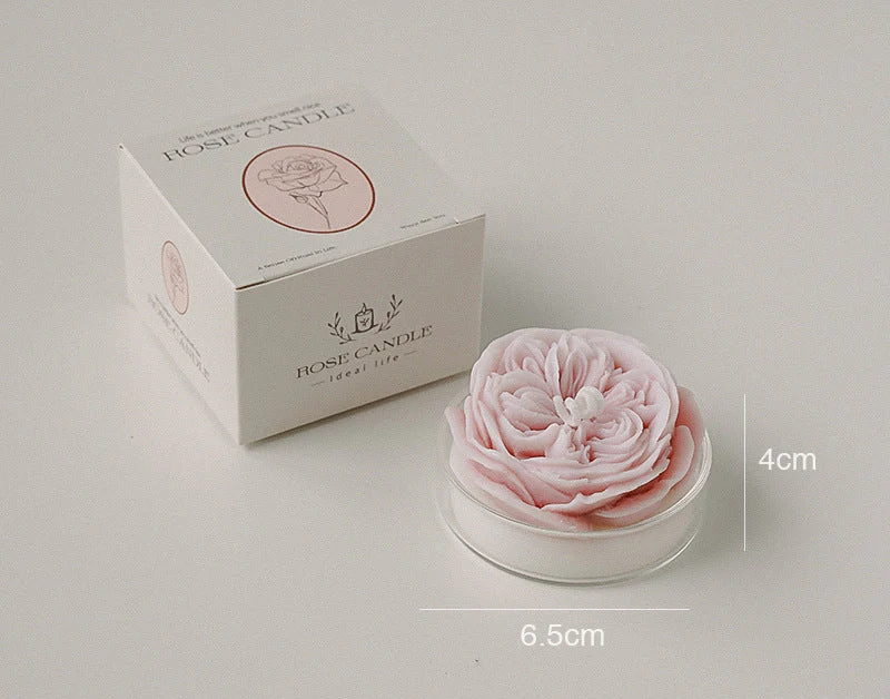 Romantic-Austin Rose scented candle, aromatherapy ornaments, Mother's Day gift