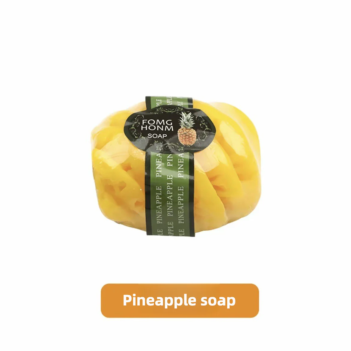 Pure natural three-dimensional fruit essential oil handmade soap, cleans, refreshes and controls oil