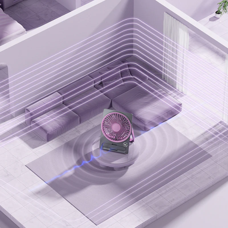 Ultra Slim Card USB Rechargeable Mini Fan