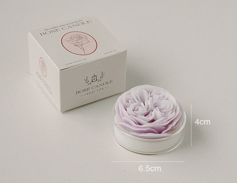 Romantic-Austin Rose scented candle, aromatherapy ornaments, Mother's Day gift