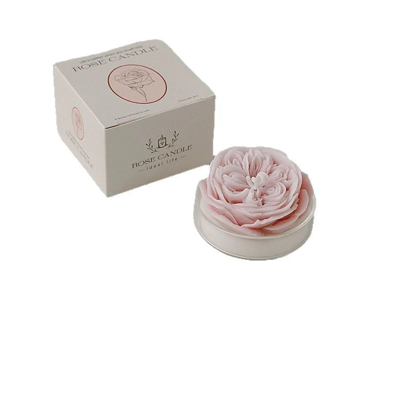 Romantic-Austin Rose scented candle, aromatherapy ornaments, Mother's Day gift