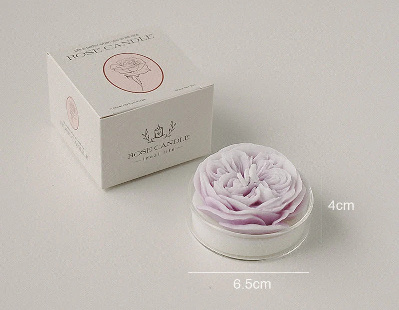 Romantic-Austin Rose scented candle, aromatherapy ornaments, Mother's Day gift