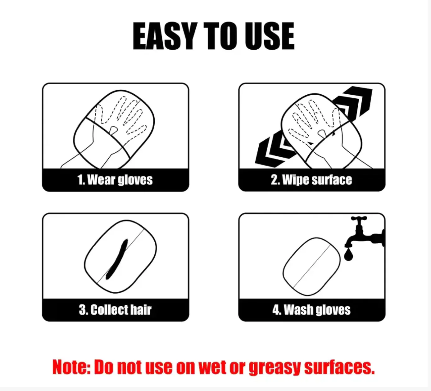 Pet Hair Remover Glove™