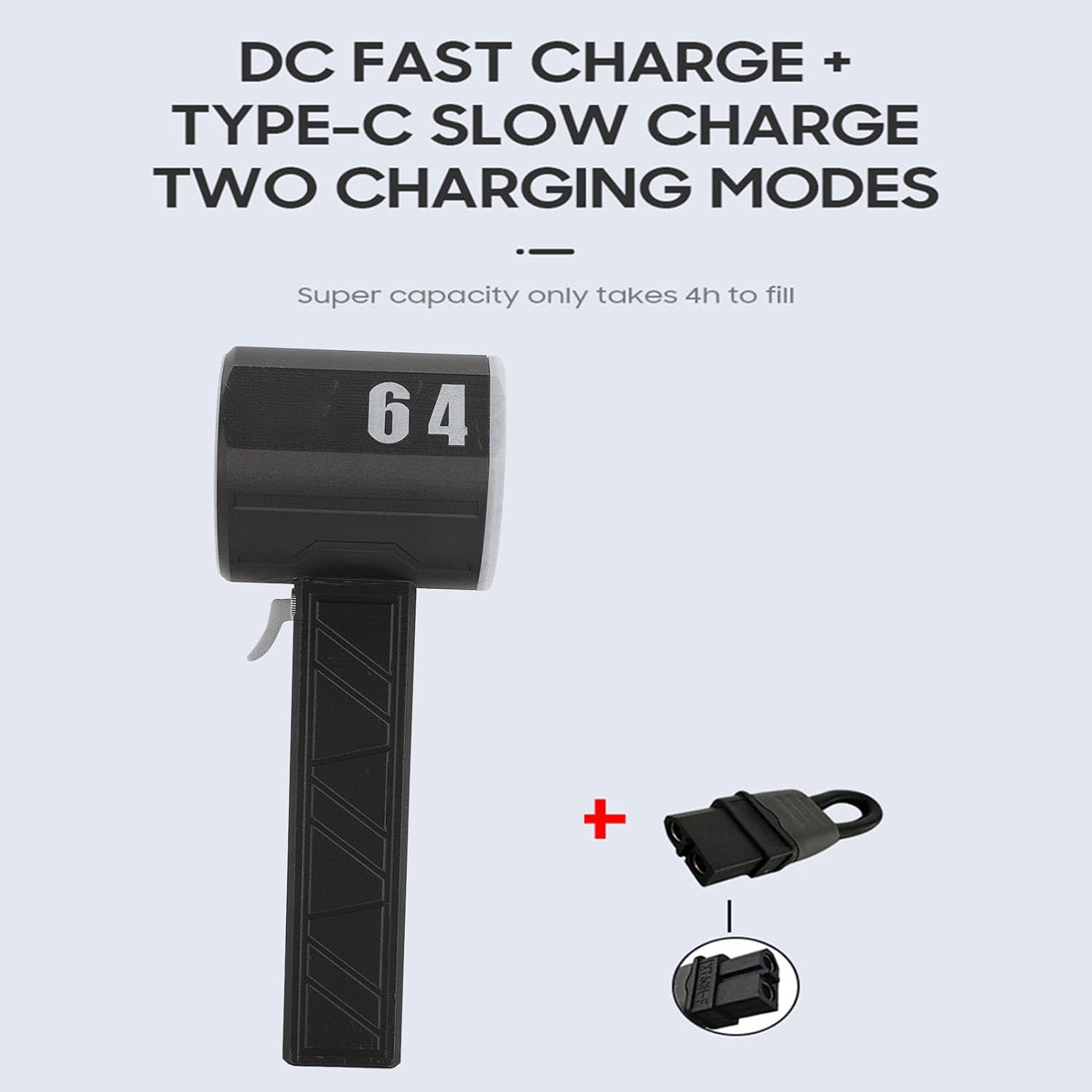 Compressed Air Duster, 1000000RPM Electric Air Duster, 64mm Ducted Brushless Motor Jet Dry Blower, Rechargeable Cordless Jet Dust Removal Blower for Car and Home