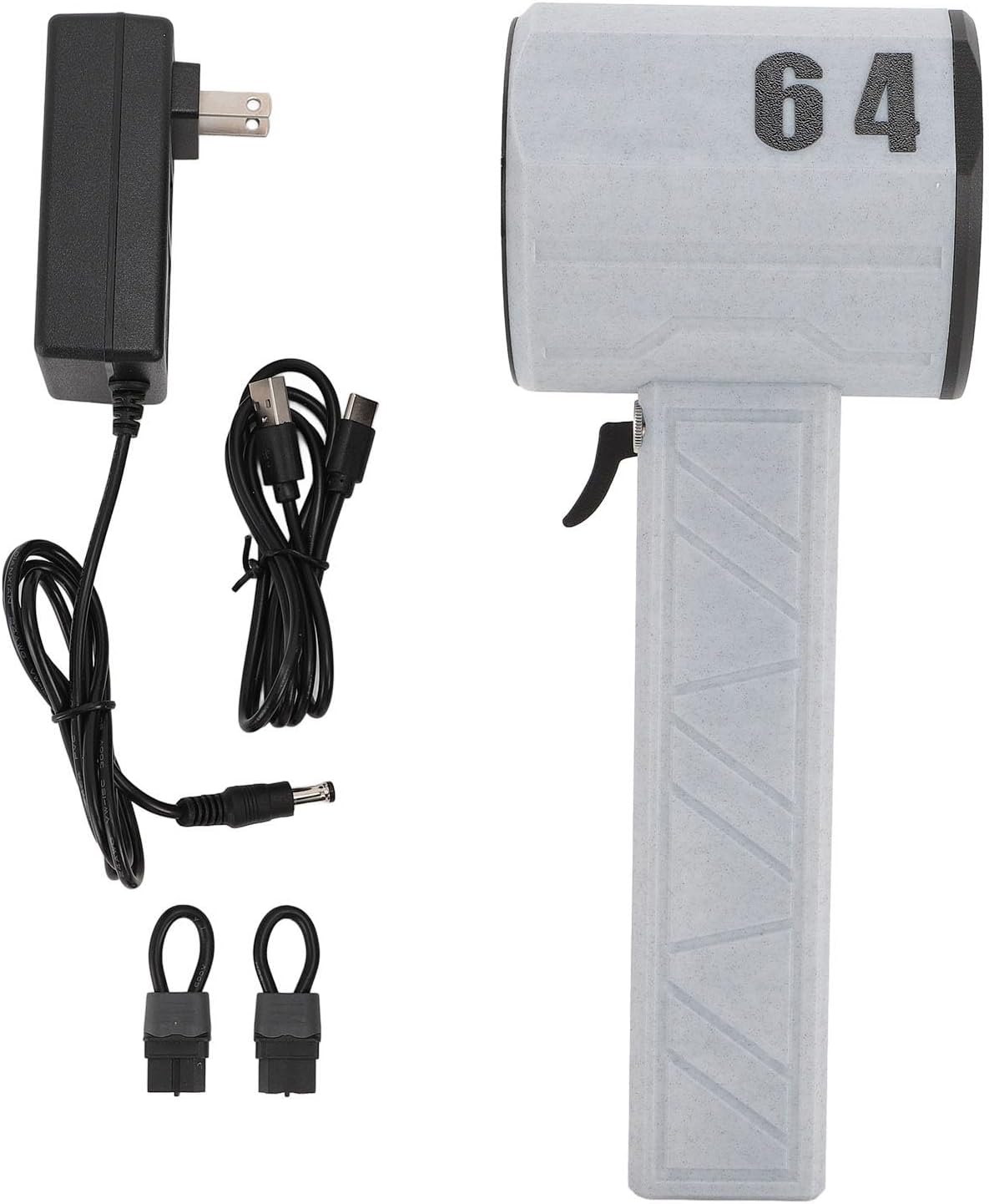 Compressed Air Duster, 1000000RPM Electric Air Duster, 64mm Ducted Brushless Motor Jet Dry Blower, Rechargeable Cordless Jet Dust Removal Blower for Car and Home