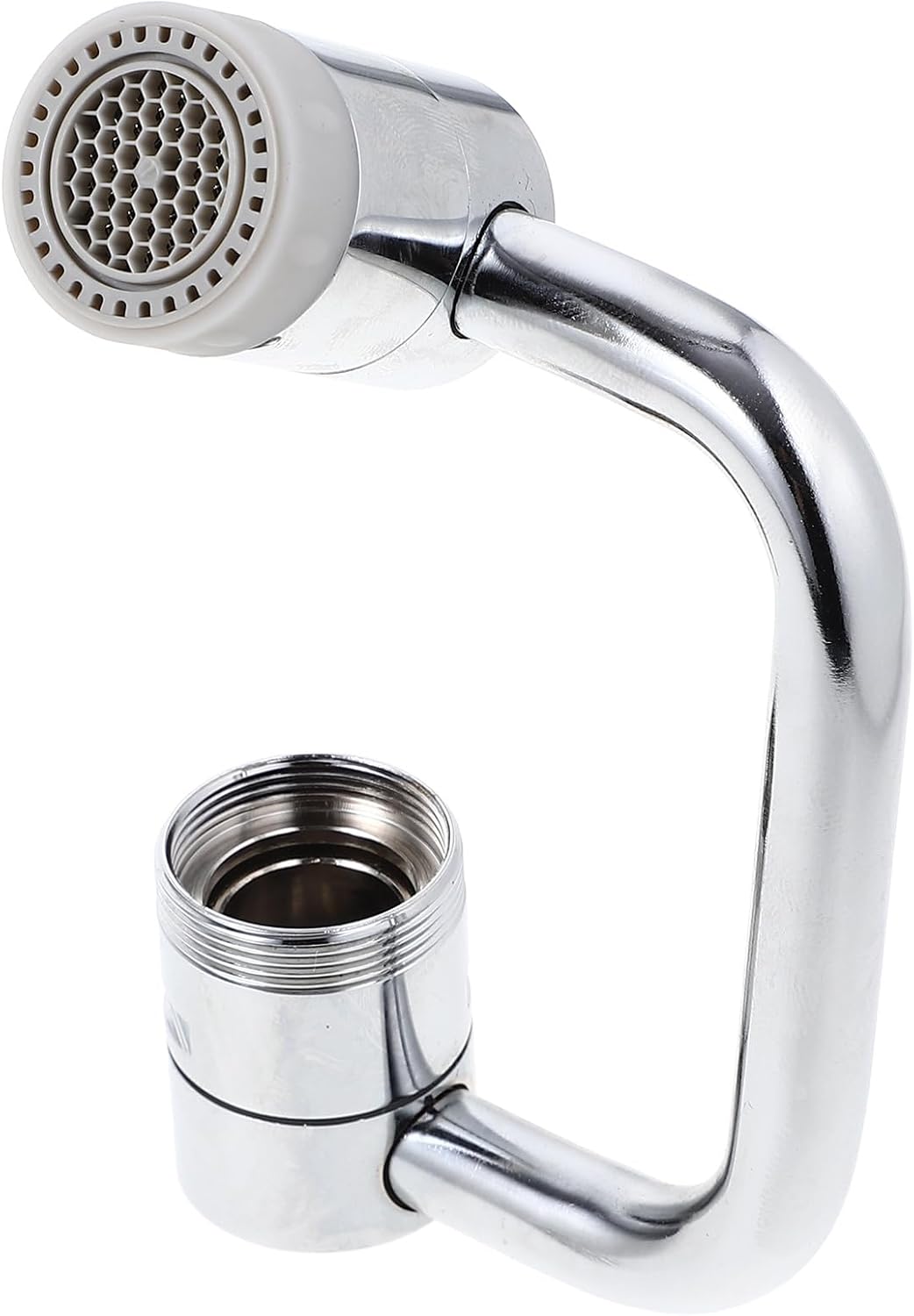 DOITOOL 1080° Swivel Faucet Extender for Bathroom Sink, 2 Water Outlet Modes Rotatable Aerator, 360° Swivel Attachment, Kitchen Bathroom Extender, Rotating Tap Aerator