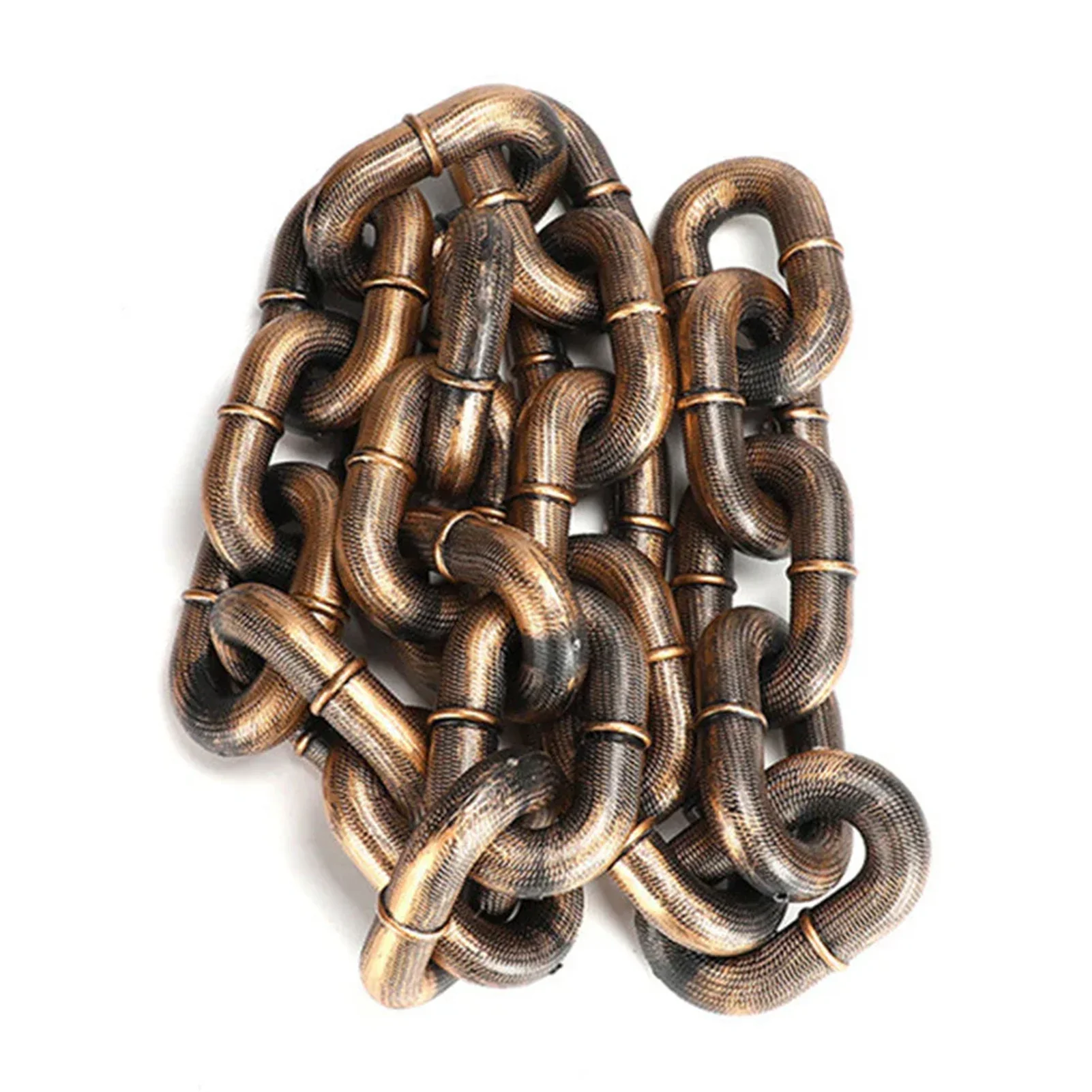 Funny Plastic Simulation Chain Dog Pet Leash Pet Tractions Rope Halloween Props