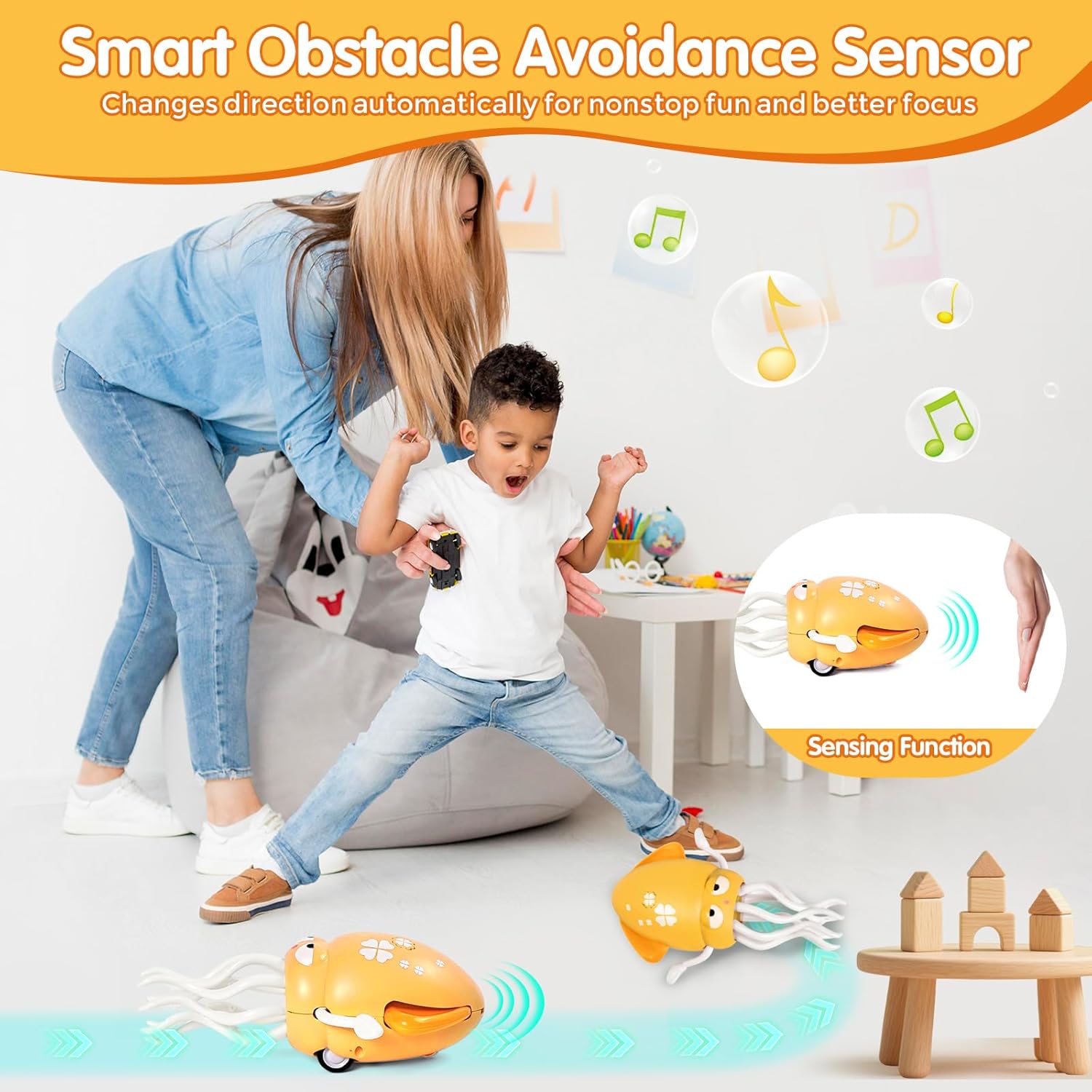 Dancing Octopus Toy, Electric Dancing Squid Rechargeable