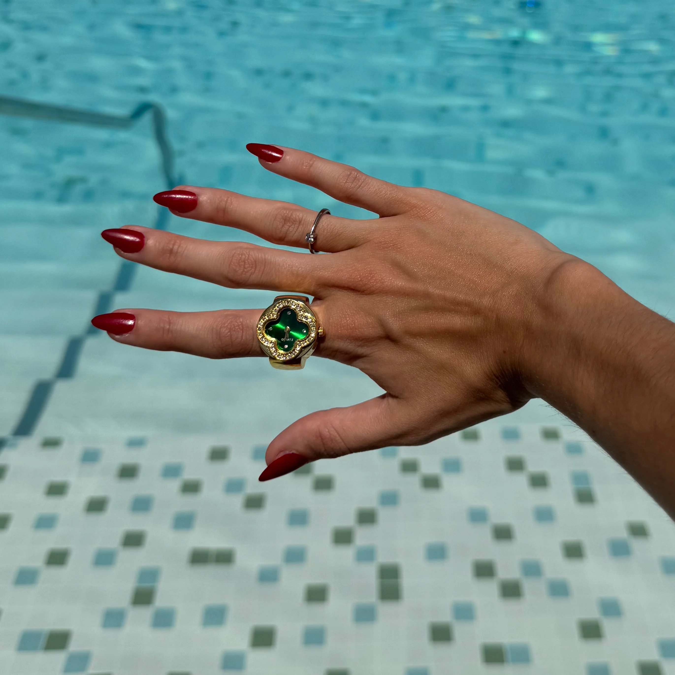 CLEEF RING | GOLD GREEN