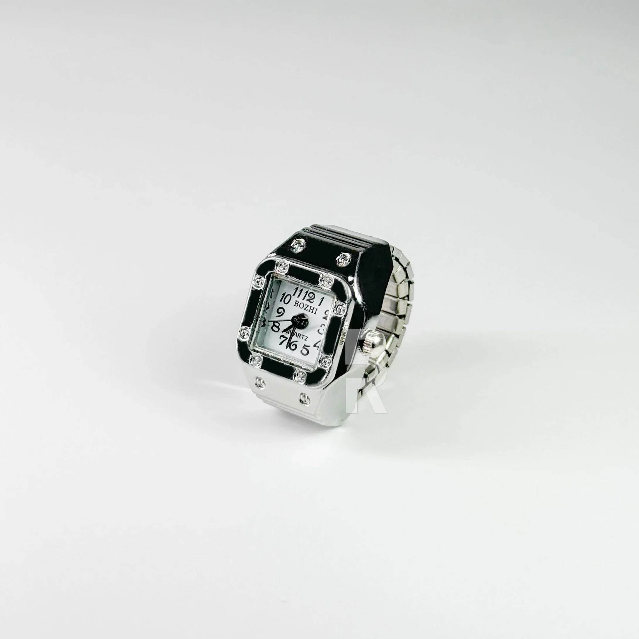 SANTOS RING | SILVER WHITE