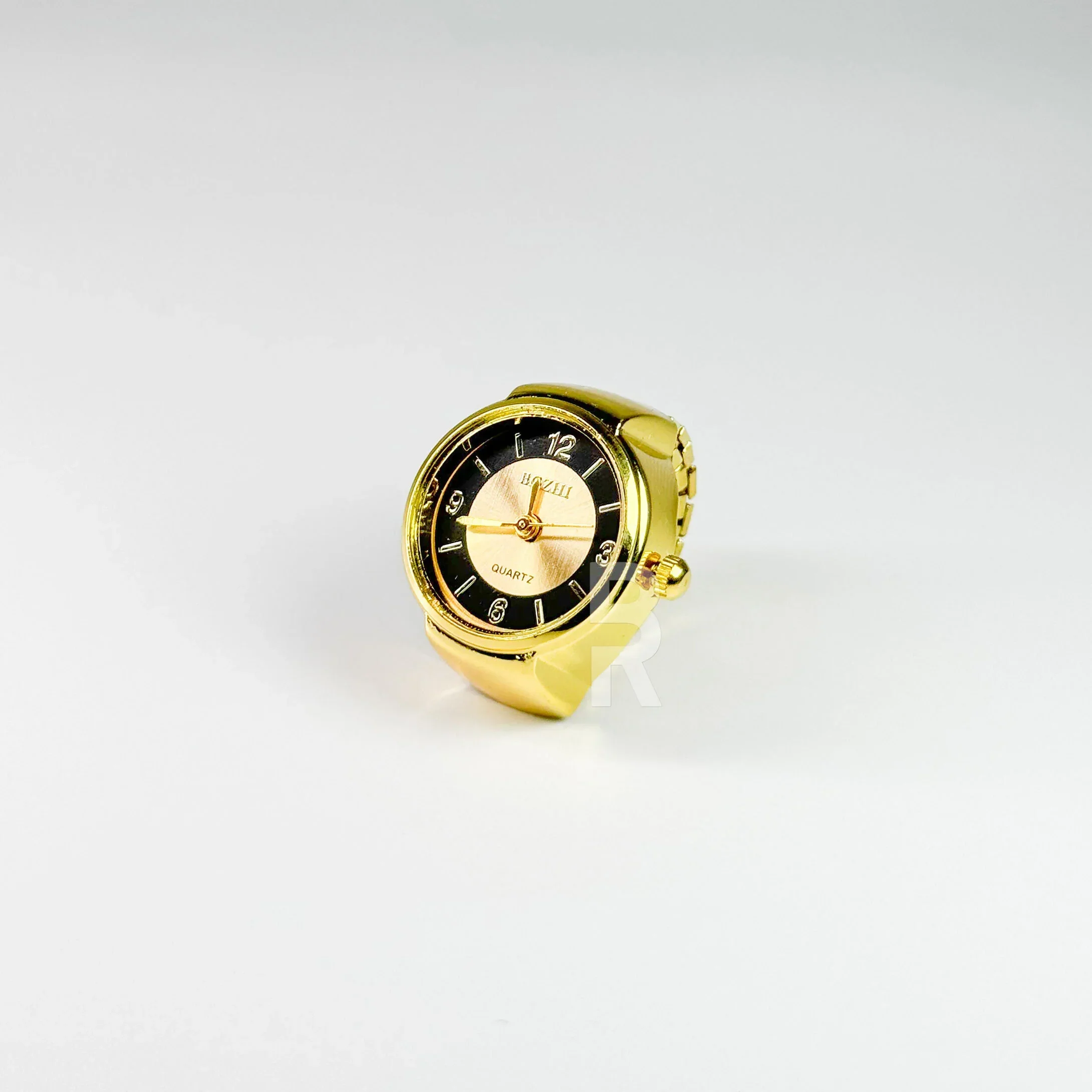MIDNIGHT RING | GOLD BLACK