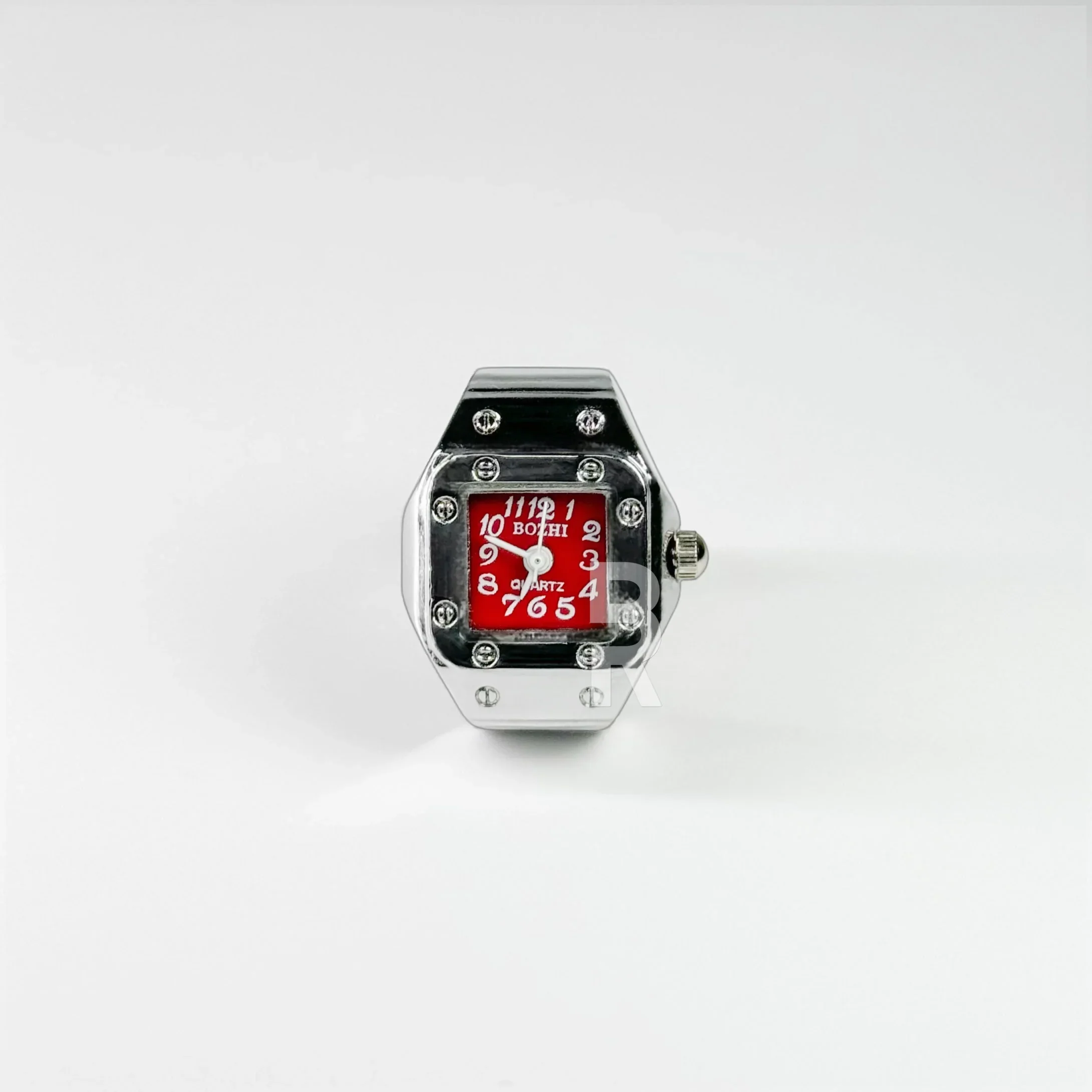 SANTOS RING | SILVER RED