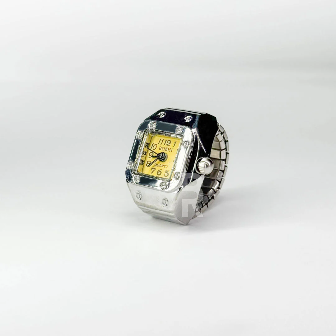 SANTOS RING | SILVER YELLOW
