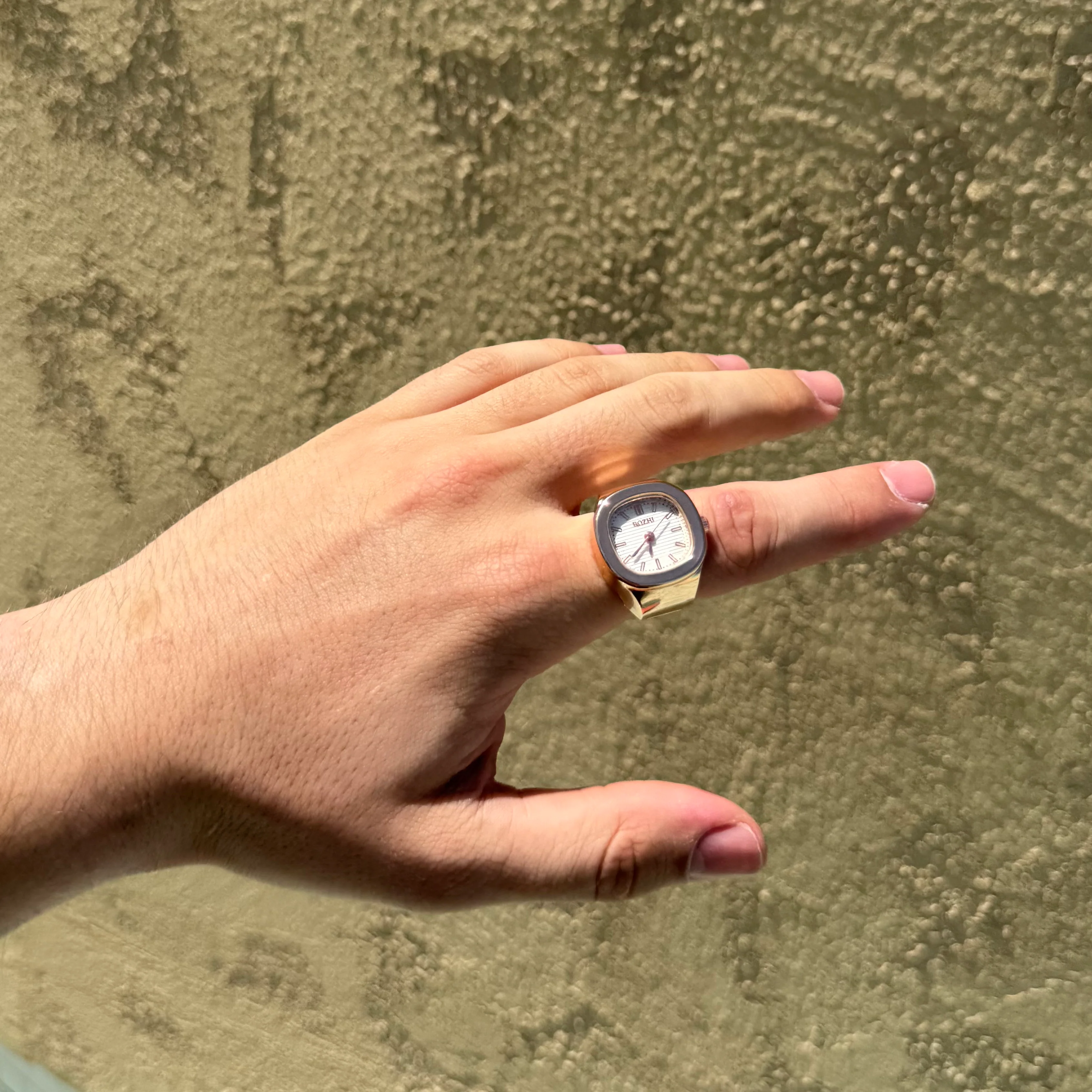 NAUTILUS RING | ROSE WHITE