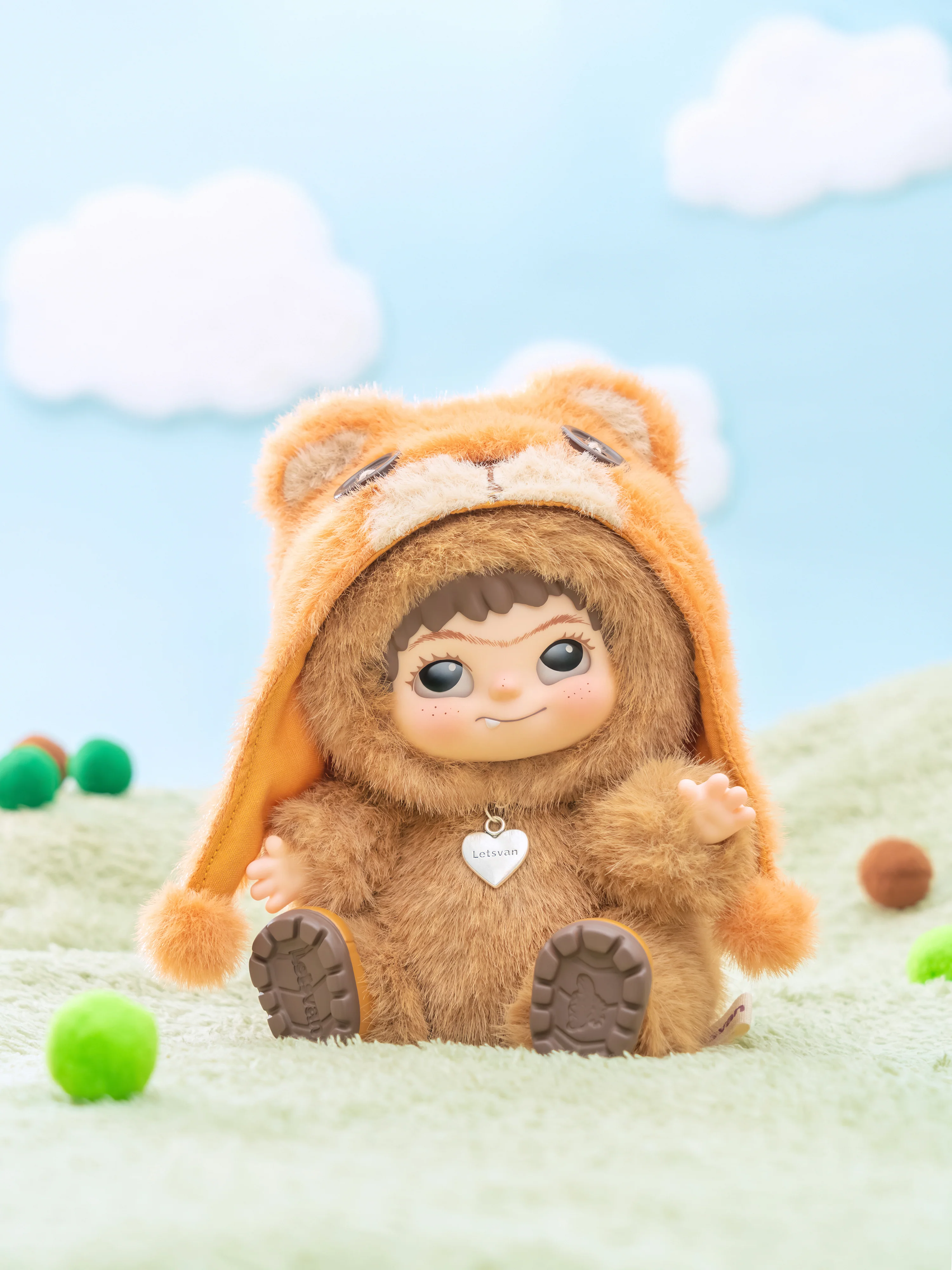 WAKUKU Fuzzy Trendy Fun Party Series