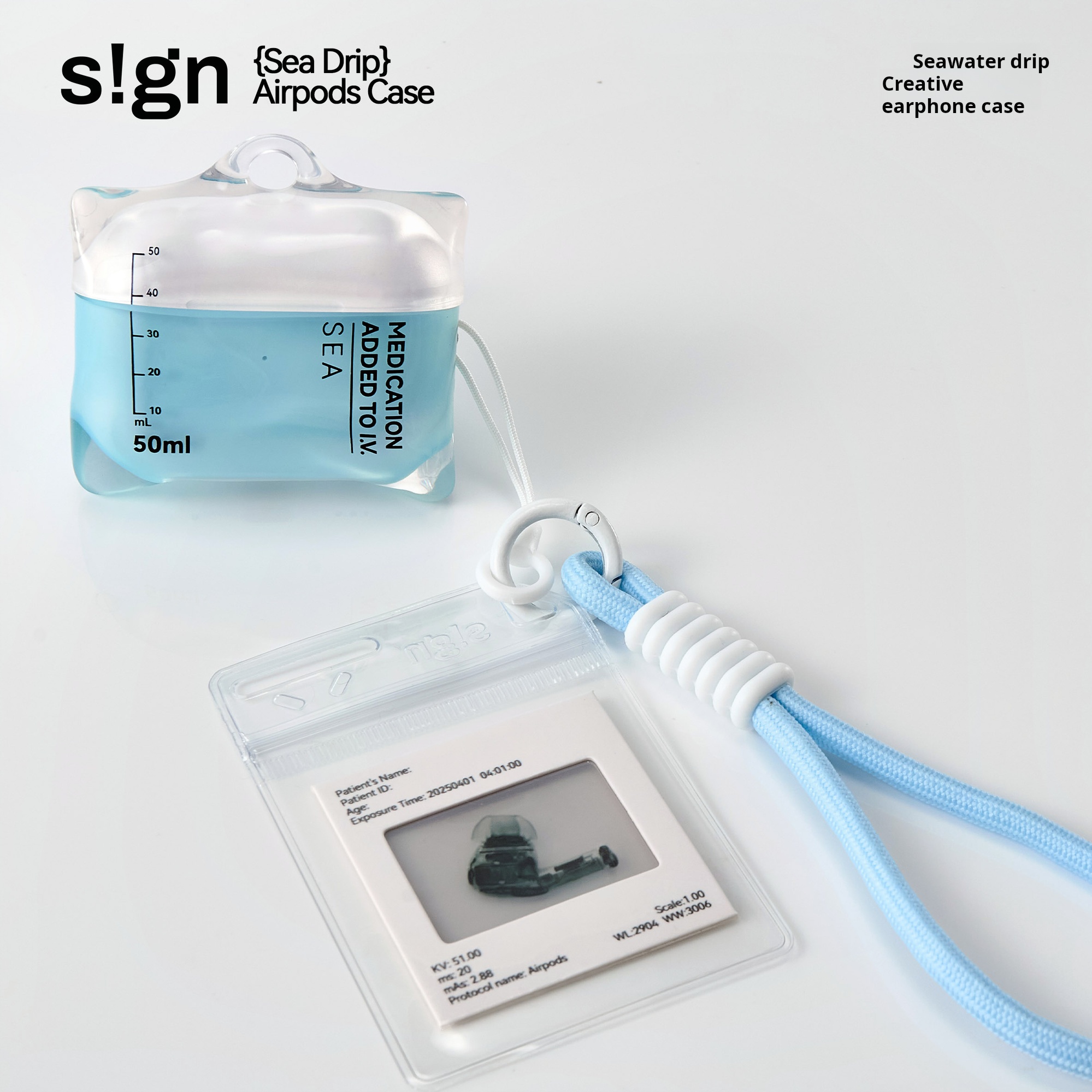 🎵Music Drops - s!gn Official Authentic - IV Bag Earphone Case