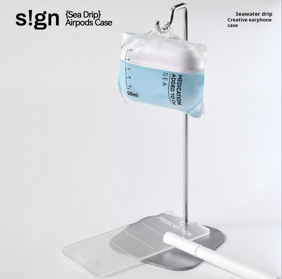 🎵Music Drops - s!gn Official Authentic - IV Bag Earphone Case