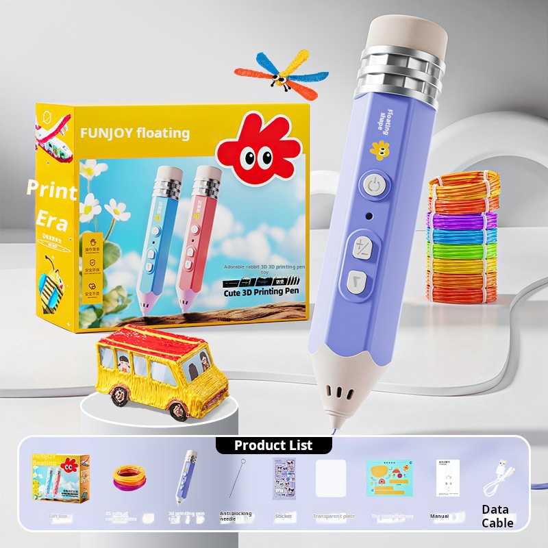3D printing pen low temperature 3D stereo pen advanced painting pen toy