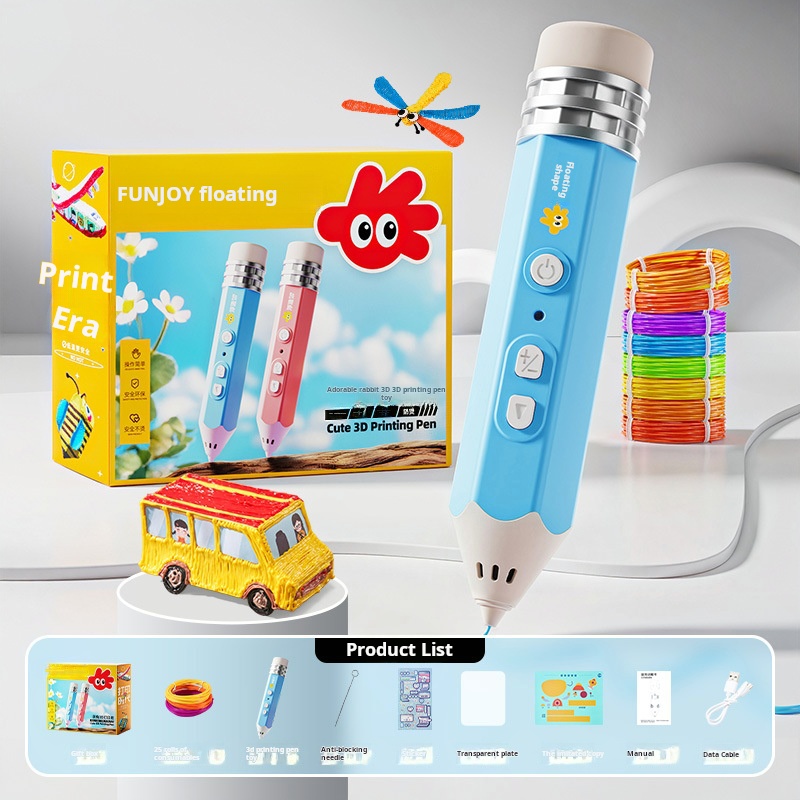 3D printing pen low temperature 3D stereo pen advanced painting pen toy