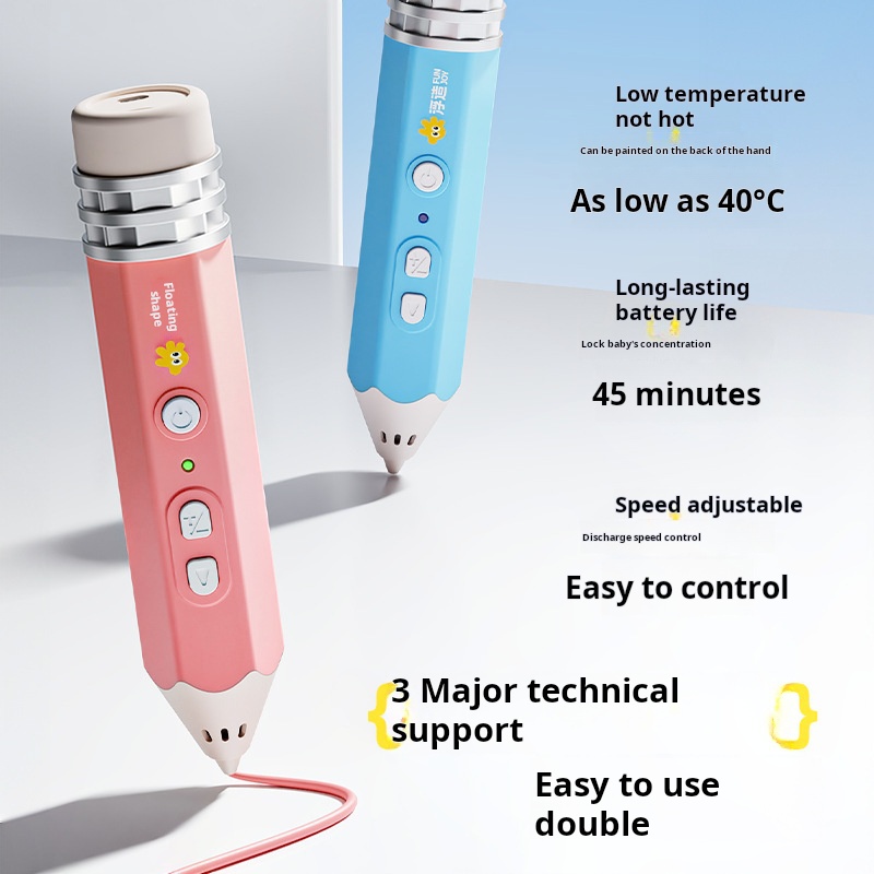 3D printing pen low temperature 3D stereo pen advanced painting pen toy