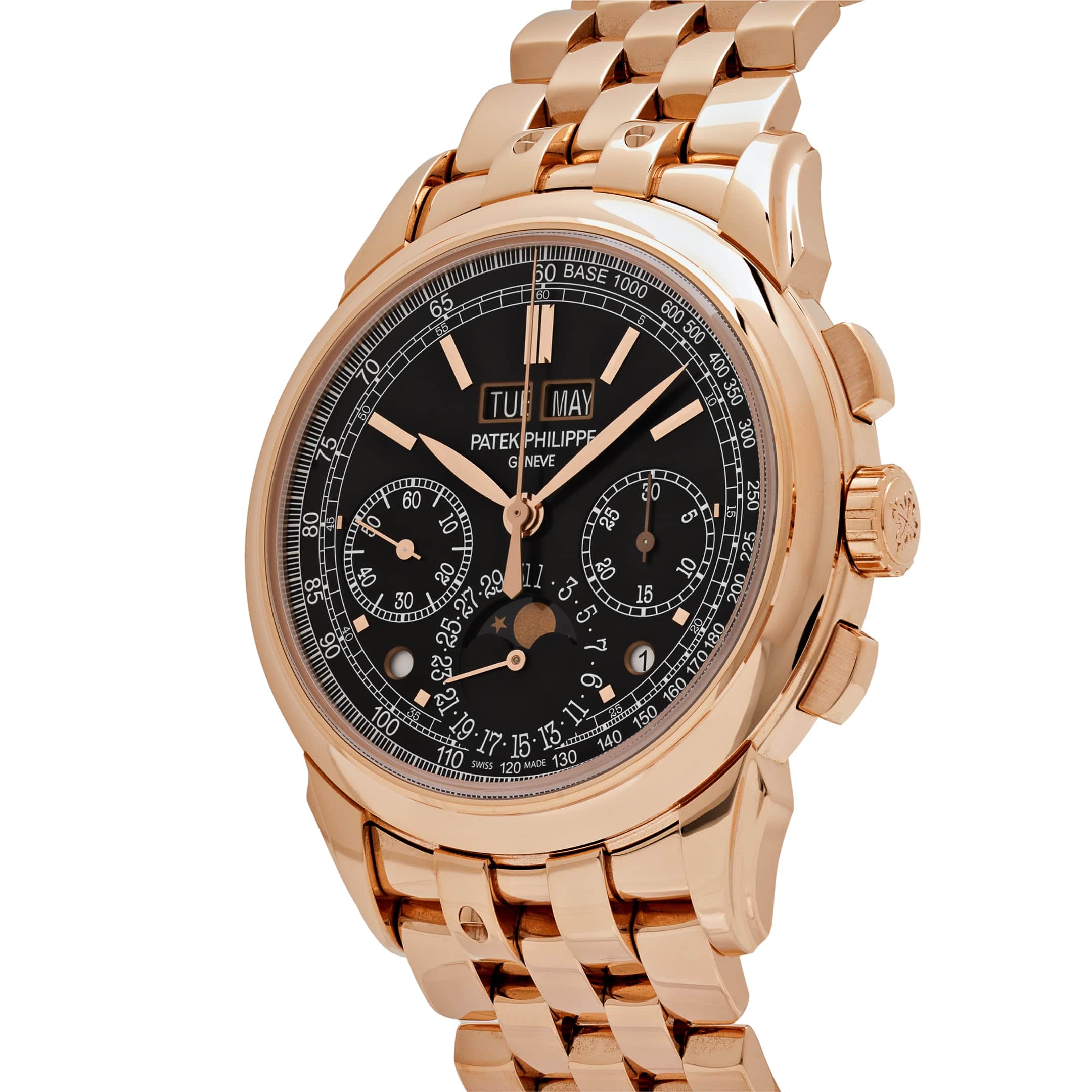 Patek Philippe Grand Complications 5270/1R-001 Chronograph Perpetual Calendar Rose Gold Black Dial (2025)