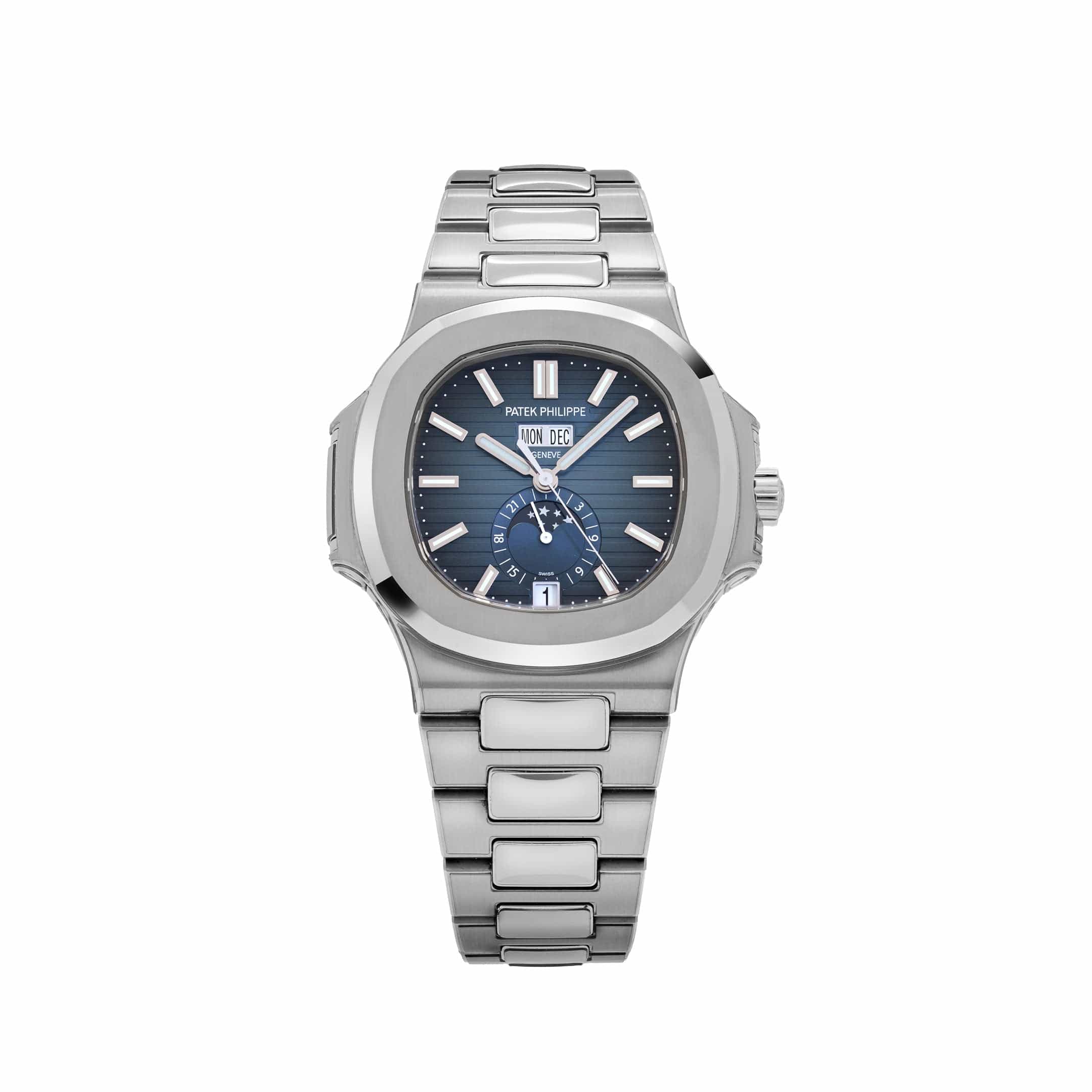 Patek Philippe Nautilus 5726/1A-014 Annual Calendar Stainless Steel Blue Dial (2025)