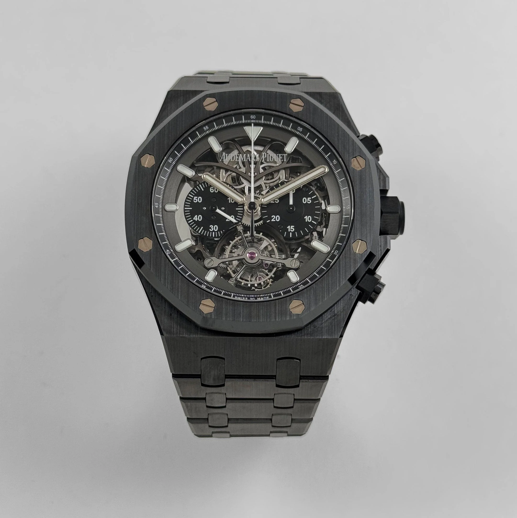 Audemars Piguet Royal Oak 26343CE.OO.1247CE.01 Tourbillon Chronograph Black Ceramic Limited Edition of 100 (2018)