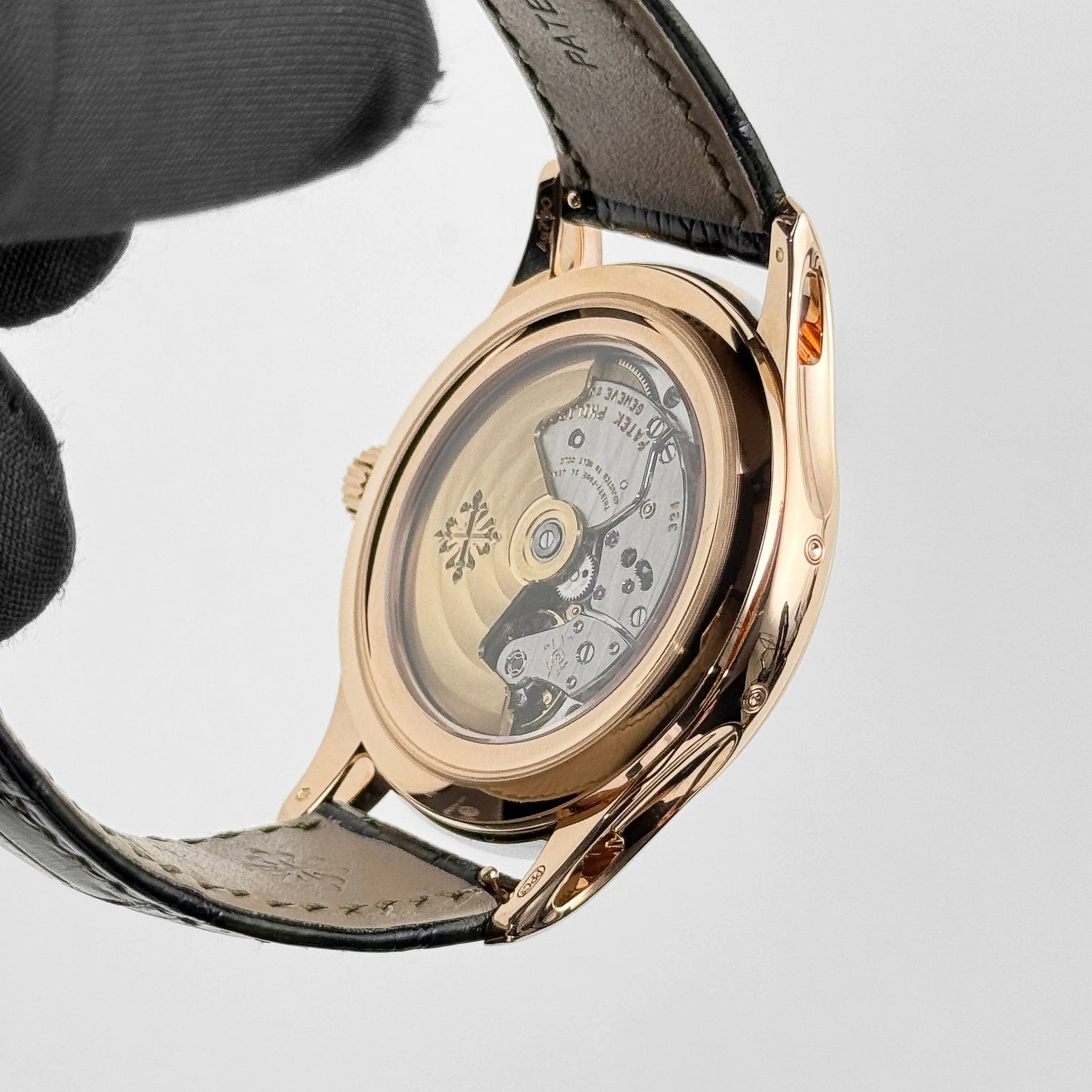 Patek Philippe Complications 5205R-011 Annual Calendar Moon Phases Rose Gold Green Dial (2022)