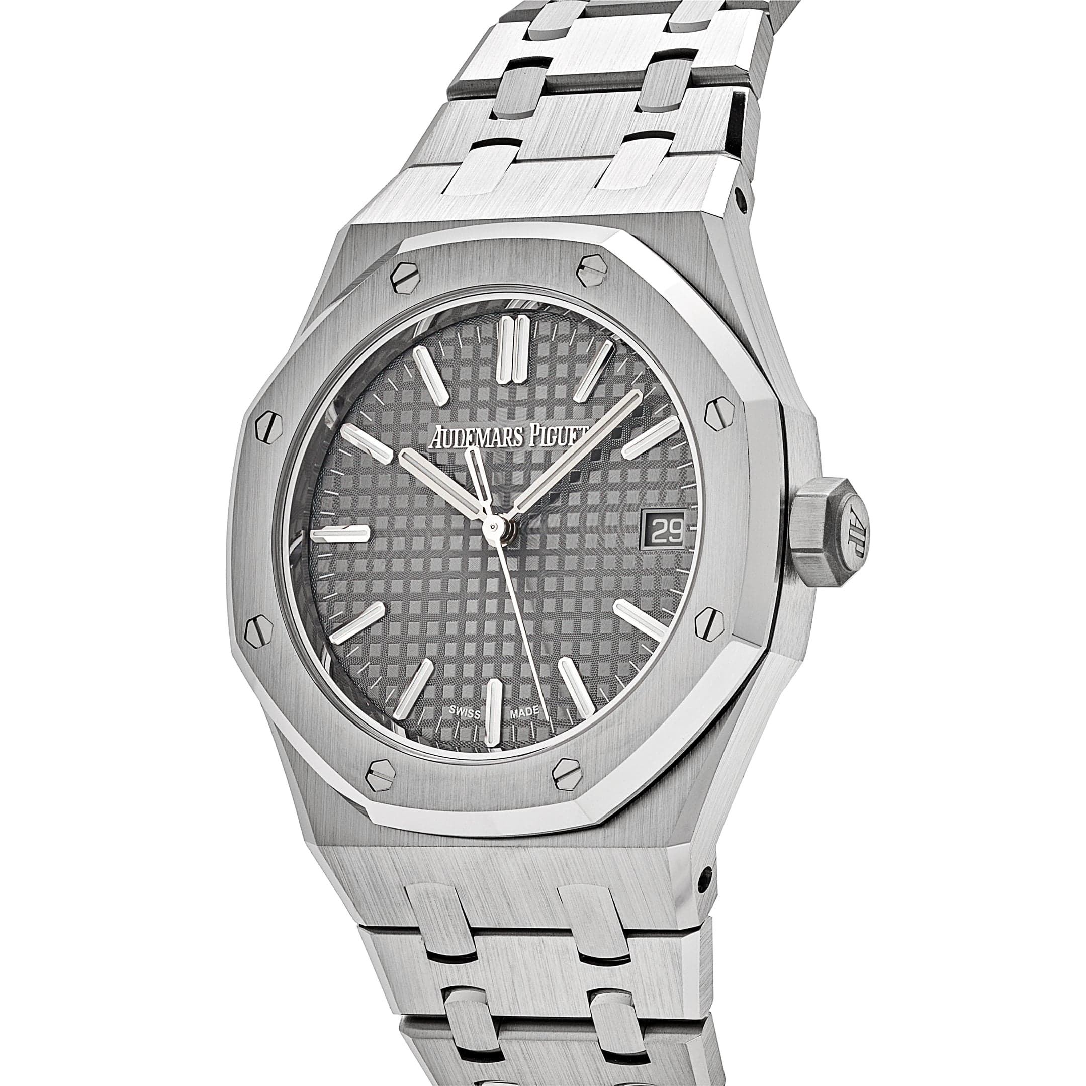 Audemars Piguet Royal Oak 15550ST.OO.1356ST.07 Selfwinding Stainless Steel Grey Dial
