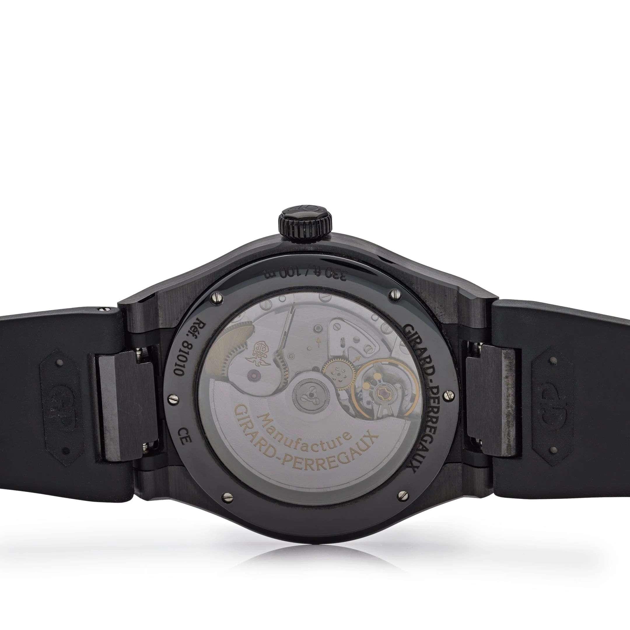 Girard Perregaux Laureato Ceramic Black Dial 81010-32-631-FK6A