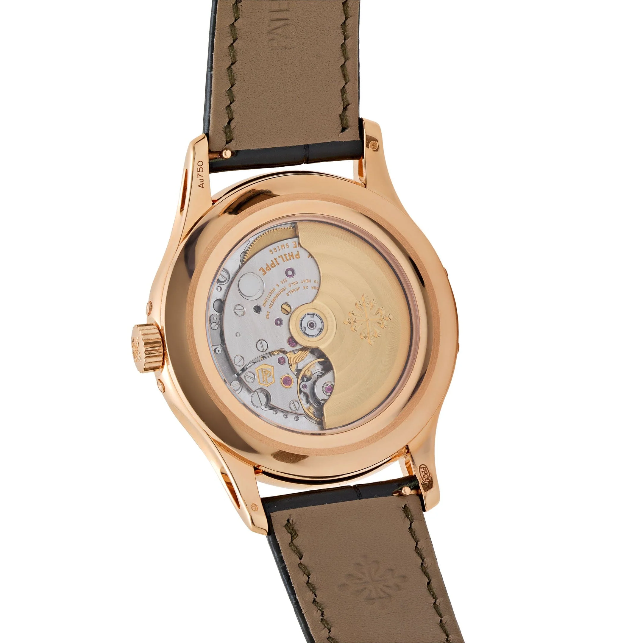 Patek Philippe Complications 5205R-011 Annual Calendar Moon Phases Rose Gold Green Dial (2025)