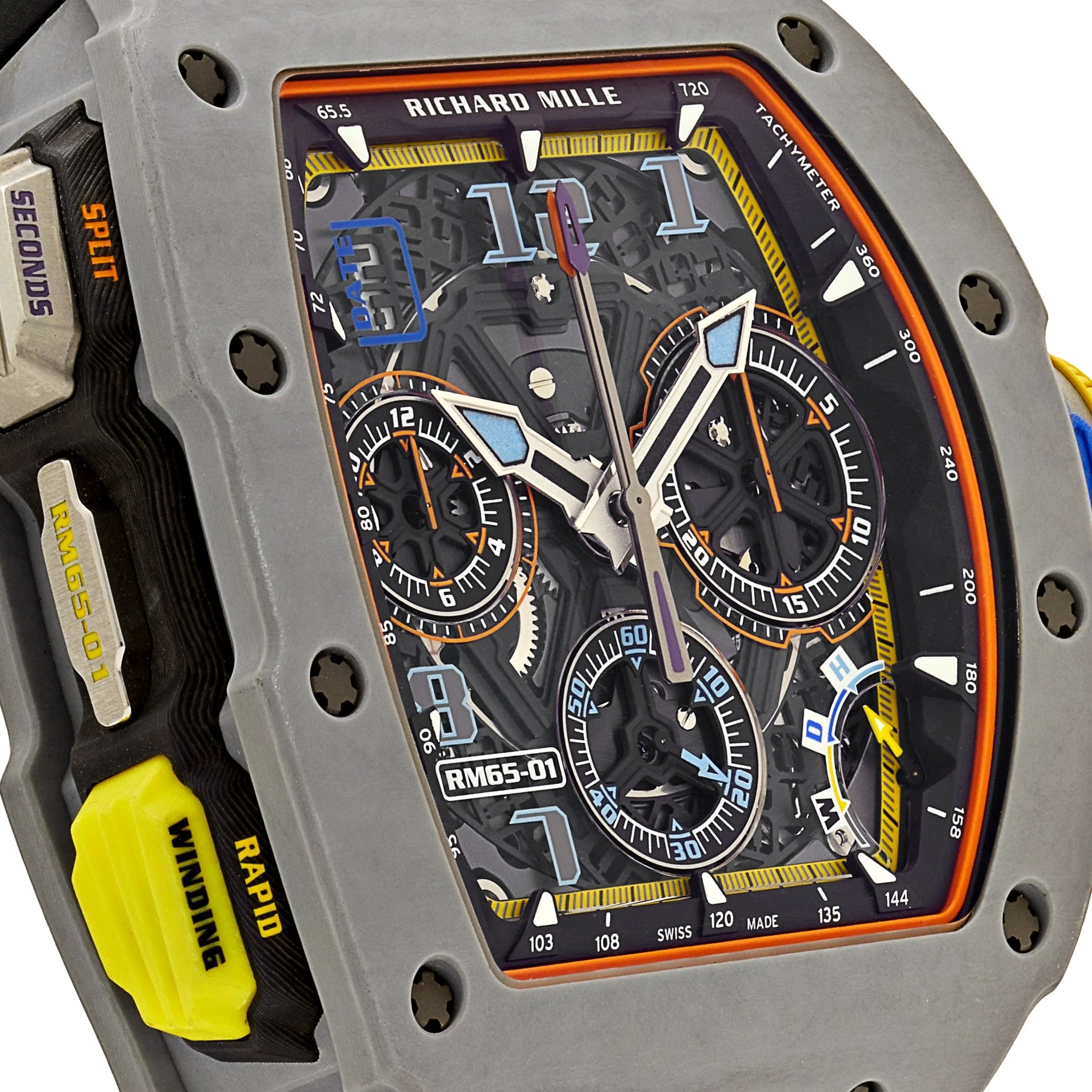 Richard Mille RM 65-01 Automatic Split-Seconds Chronograph Grey Quartz TPT (2024)