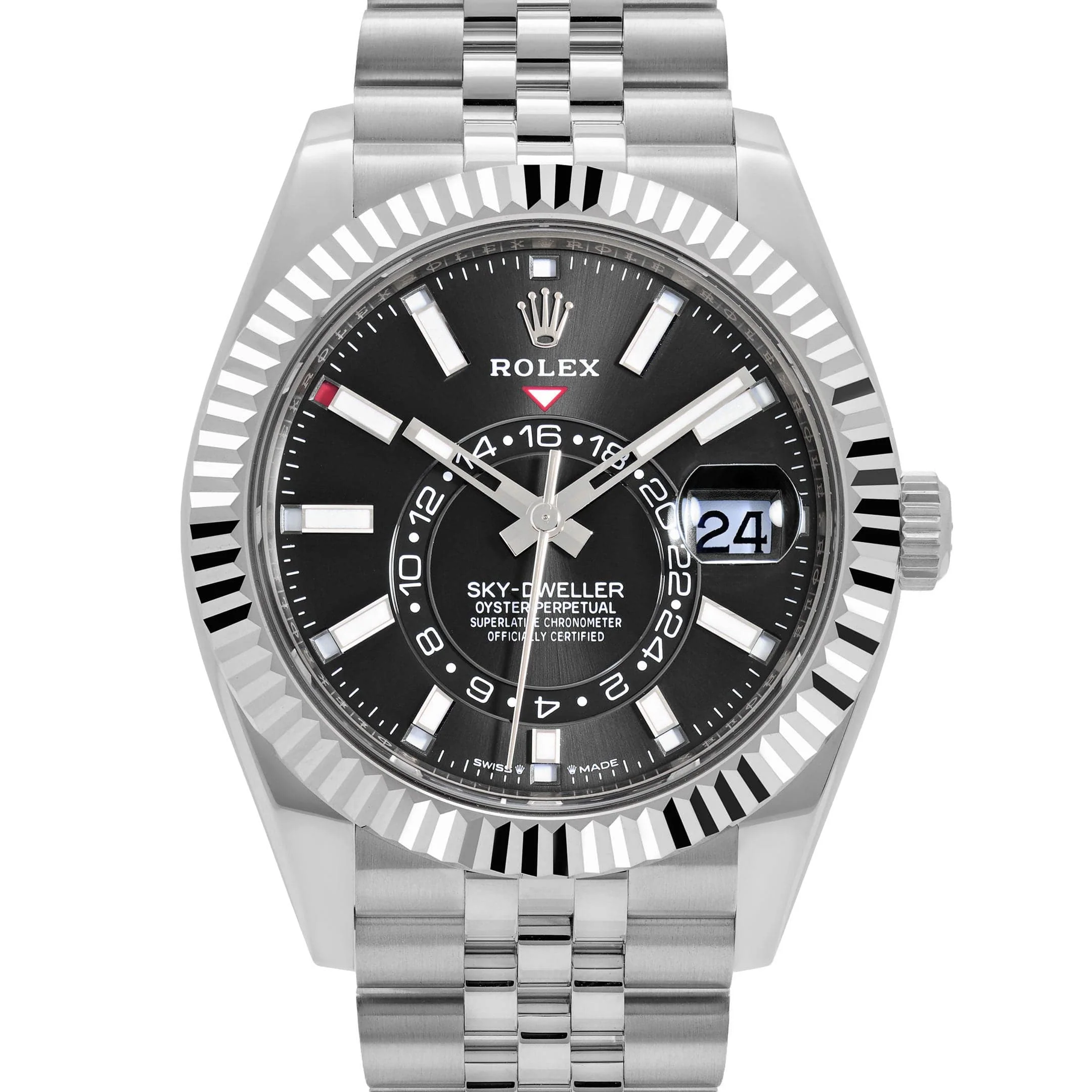 Rolex Sky-Dweller 326934 Stainless Steel Black Dial Jubilee (2022)