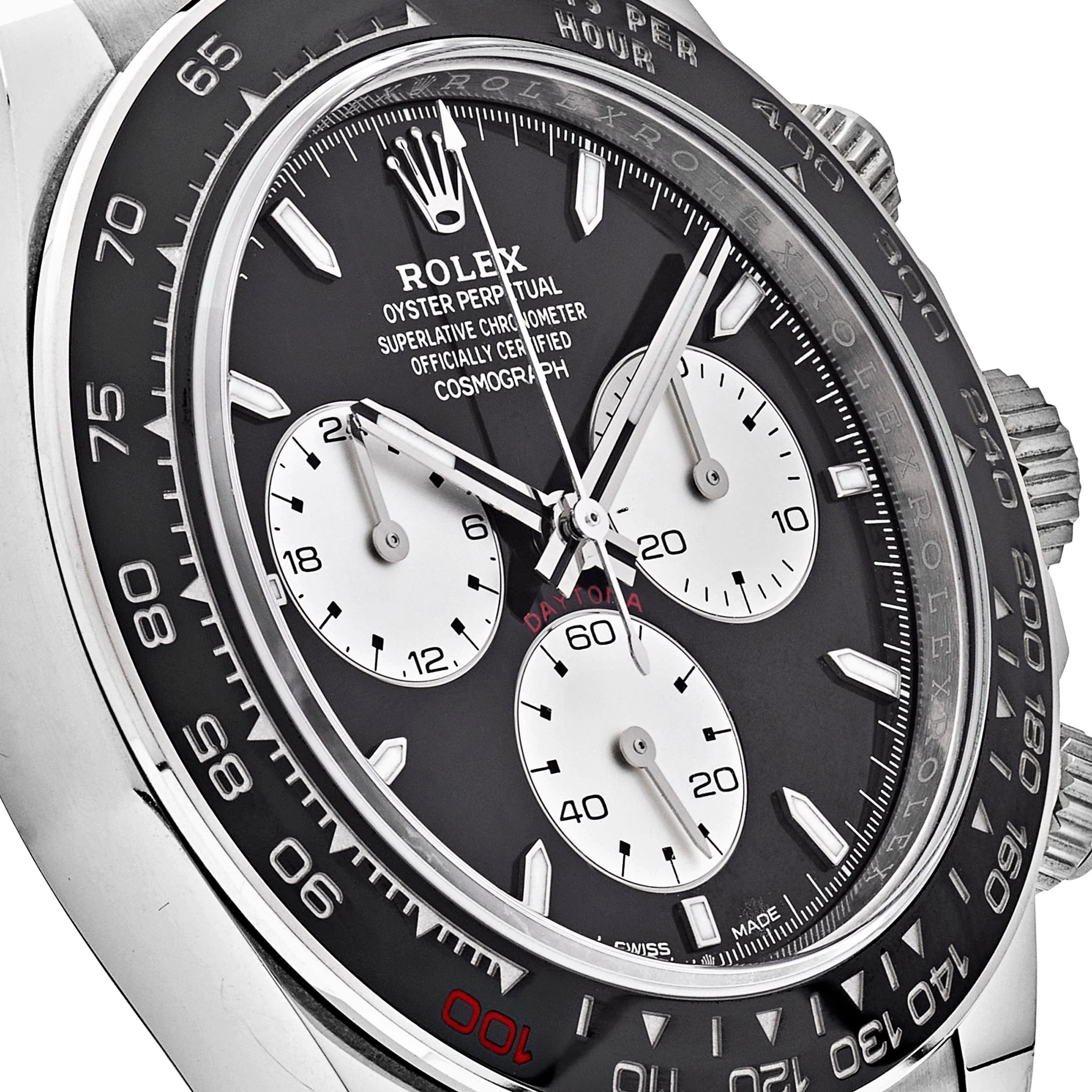 Rolex Daytona 126529LN 'Le Mans' White Gold Black Dial
