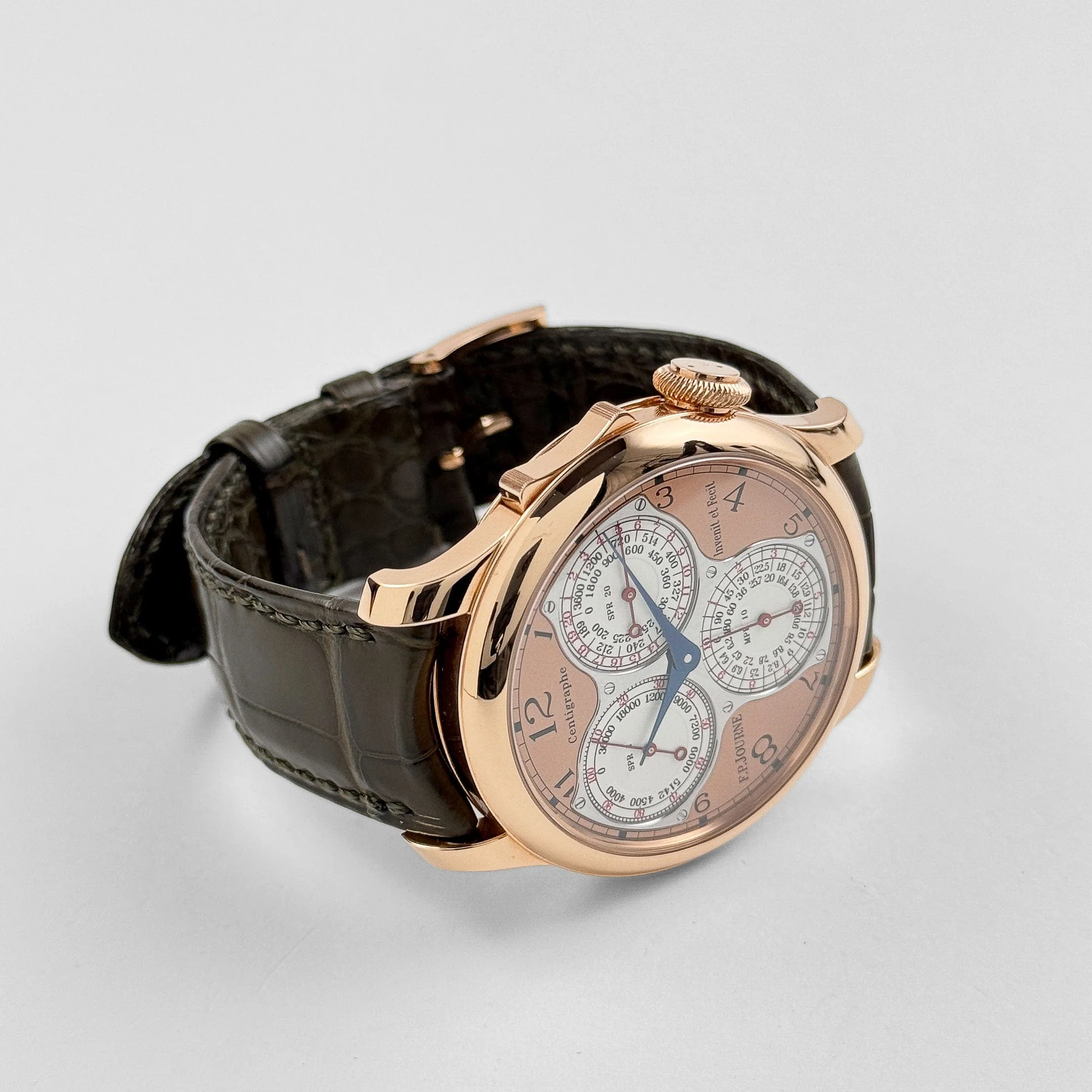 F.P.Journe Centigraphe Souverain Ref. CT Rose Gold Salmon Dial