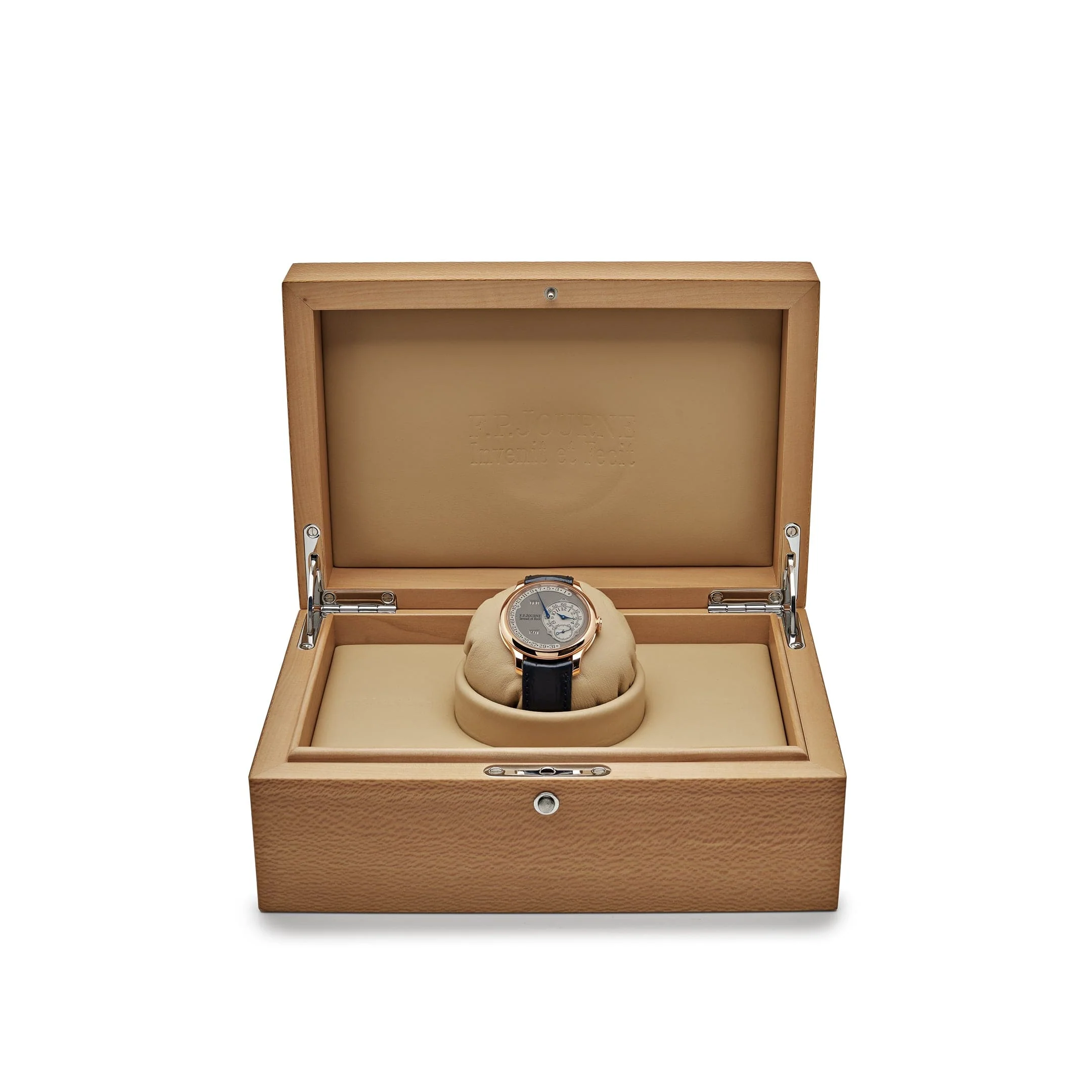 F.P.Journe Octa Calendrier Rose Gold White Gold Dial