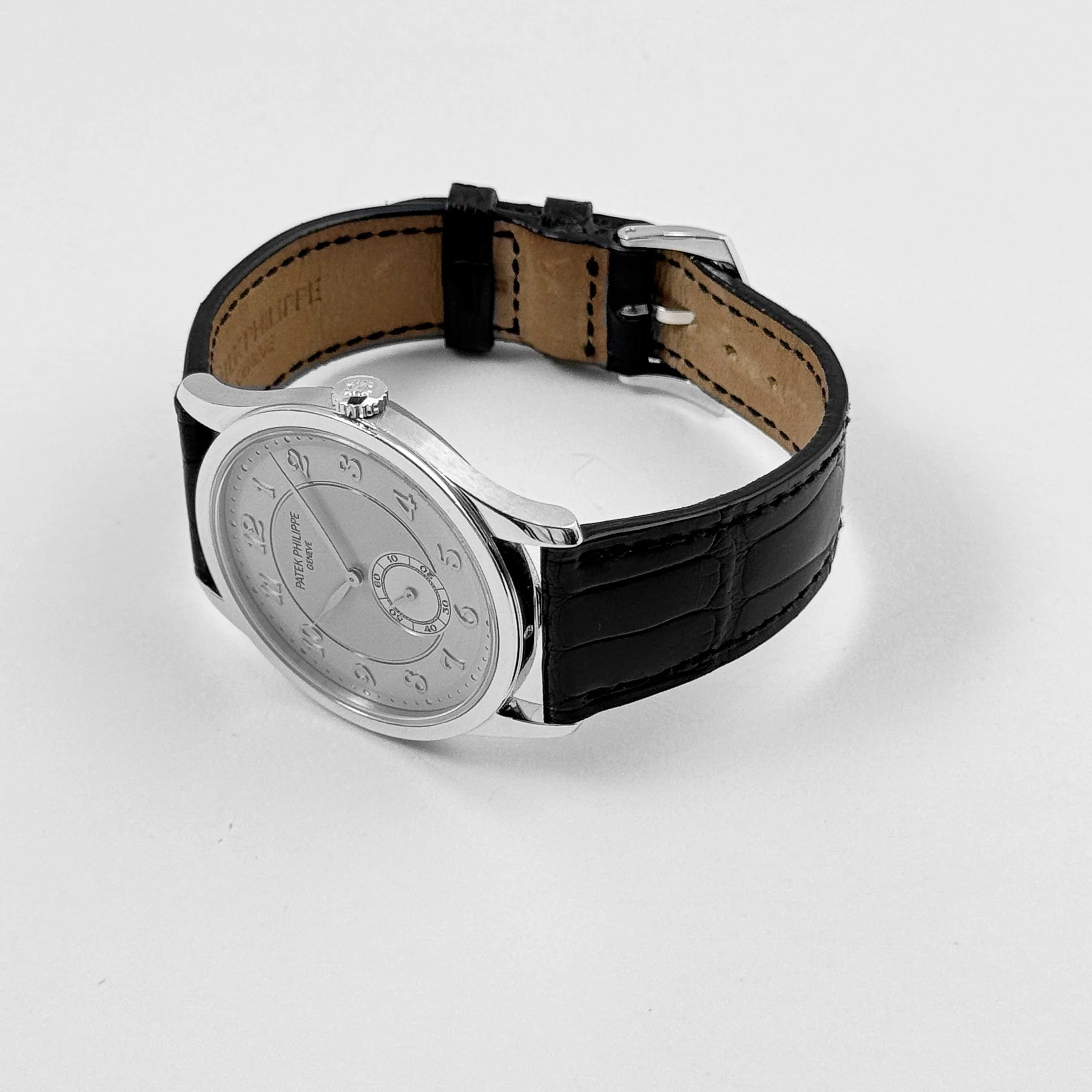 Patek Philippe Calatrava 5196P-001 Platinum Silver Dial