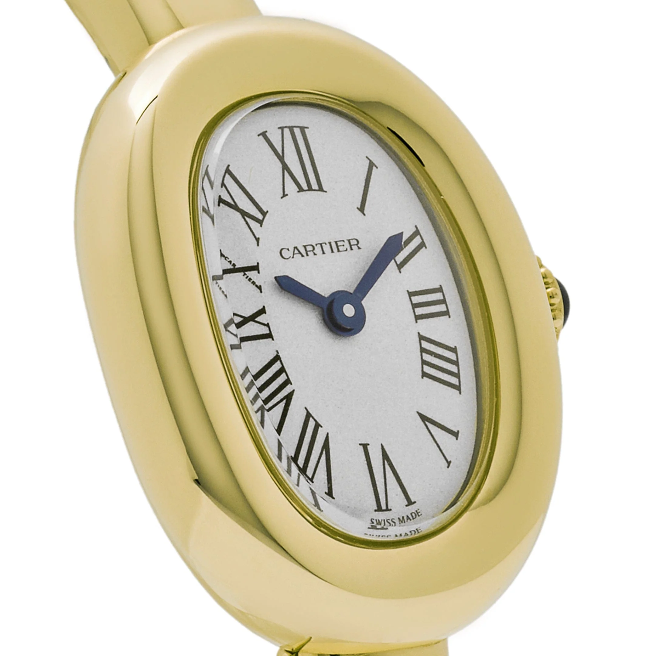 Cartier Baignoire Mini WGBA0044 (WGBA0018) 'Ladies' Yellow Gold Quartz (2025)