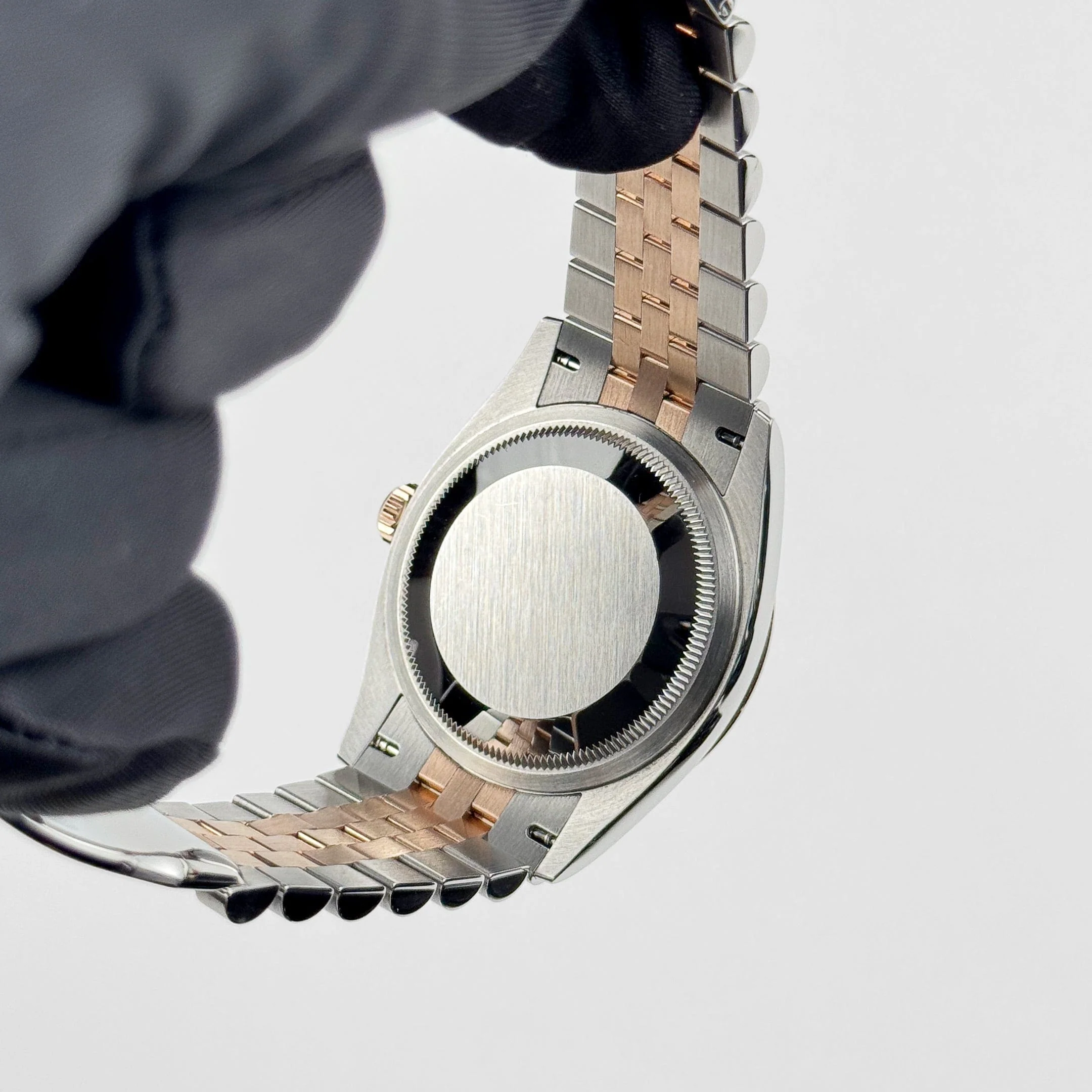 Rolex Datejust 126281RBR Rose Gold Stainless Steel Slate Diamond Dial Diamond Bezel (2023)