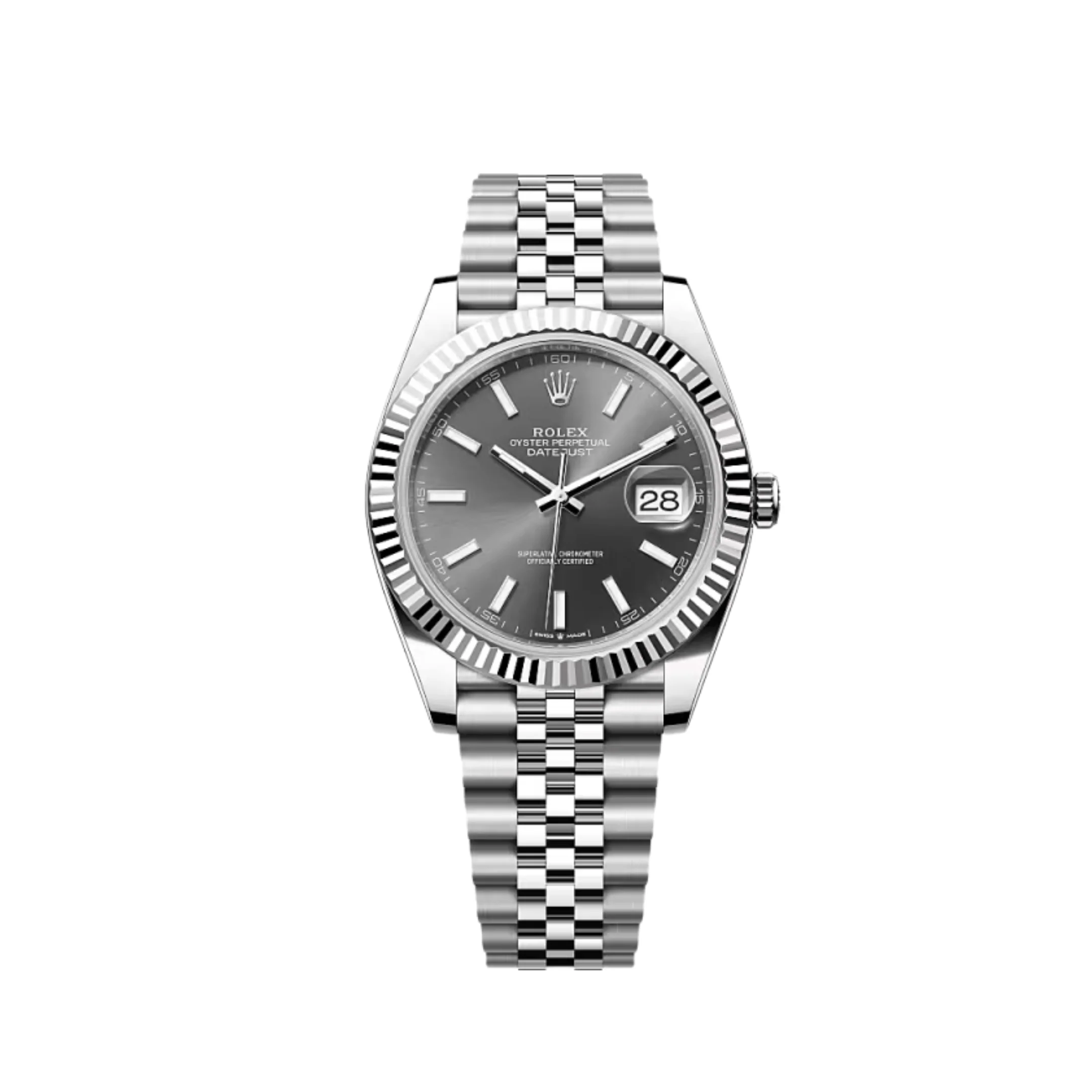 Rolex Datejust 41 126334 Stainless Steel Slate Dial Jubilee (2021)