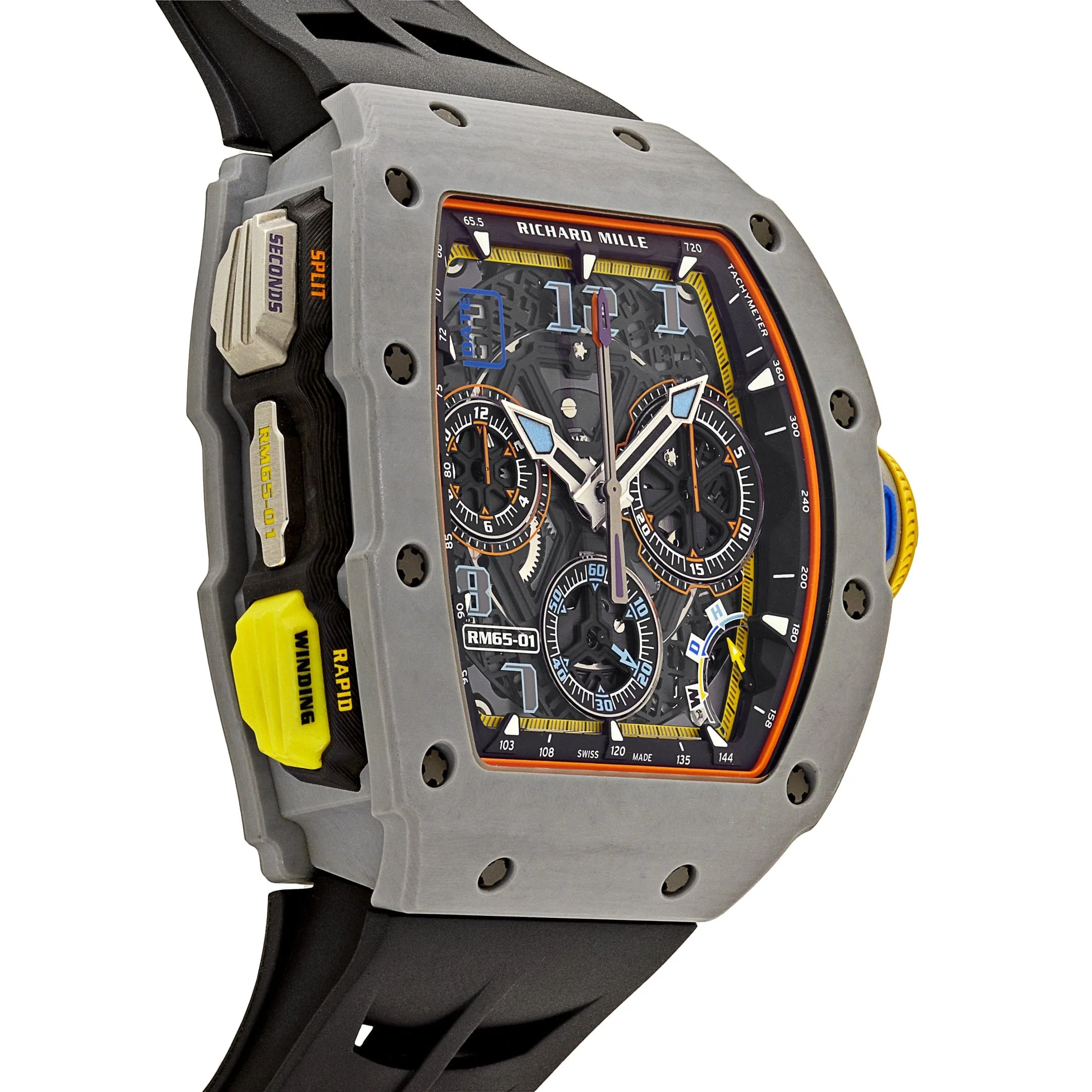 Richard Mille RM 65-01 Automatic Split-Seconds Chronograph Grey Quartz TPT (2024)