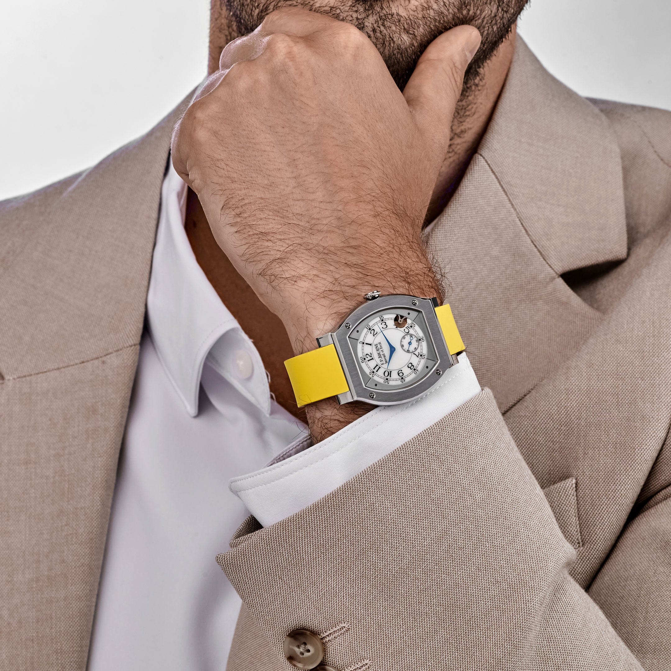 F.P.Journe Élégante 48 Ref. ELHT Titanium Luminescent White Dial (2021)