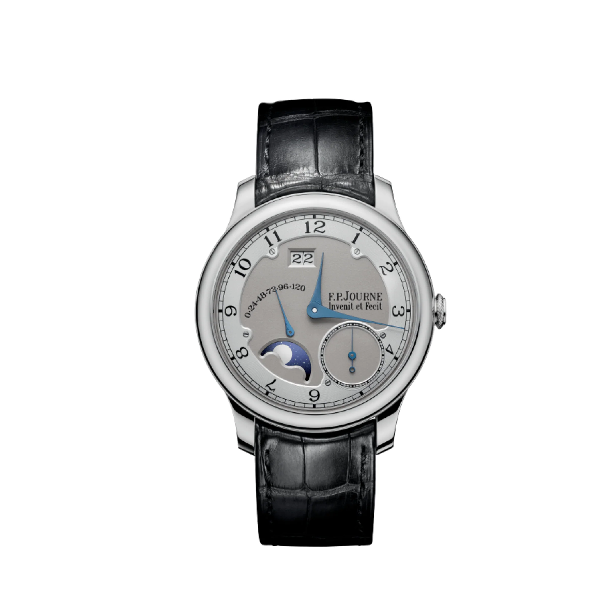 F.P.Journe Octa Divine Ref. D Platinum Whitened Silver Dial
