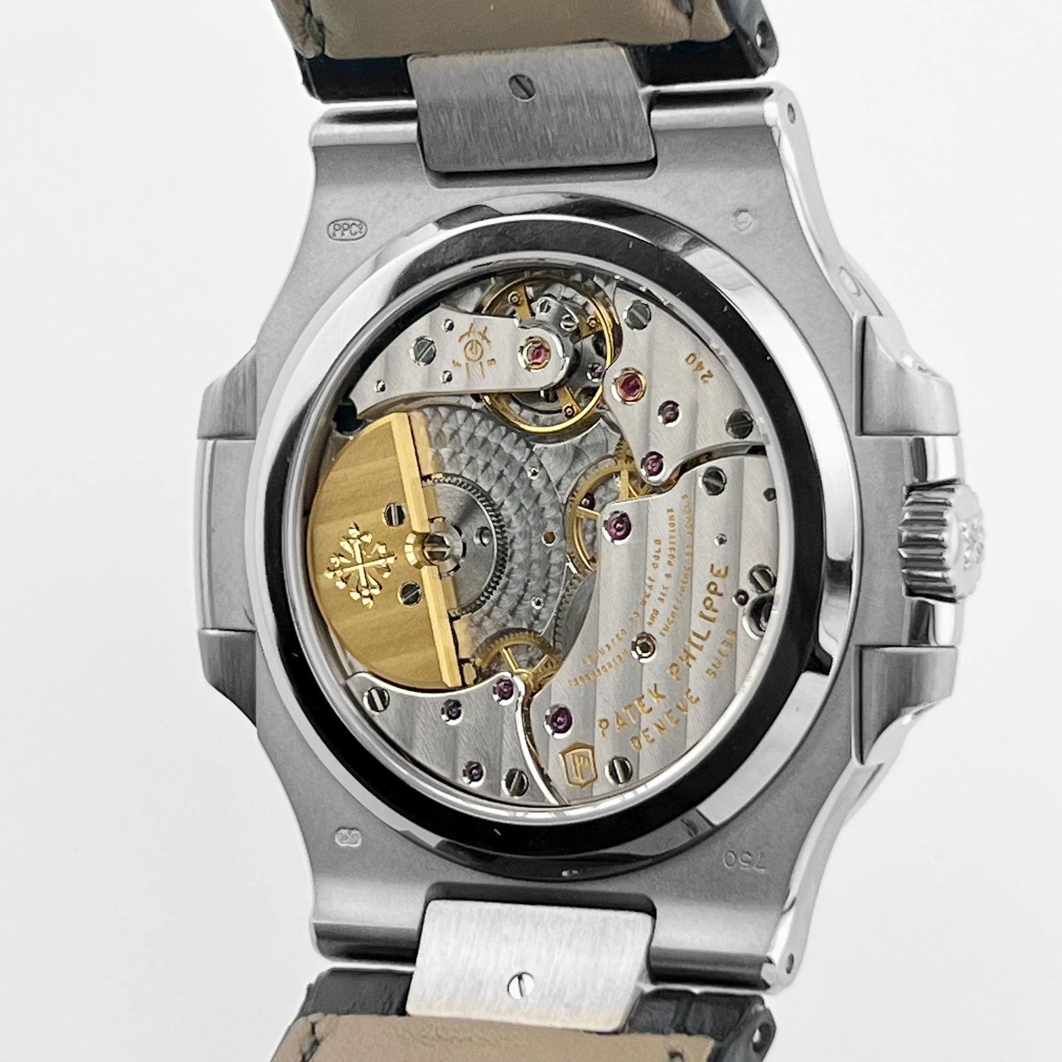 Patek Philippe Nautilus 5712G-001 White Gold Grey Dial Moon Phases (2018)