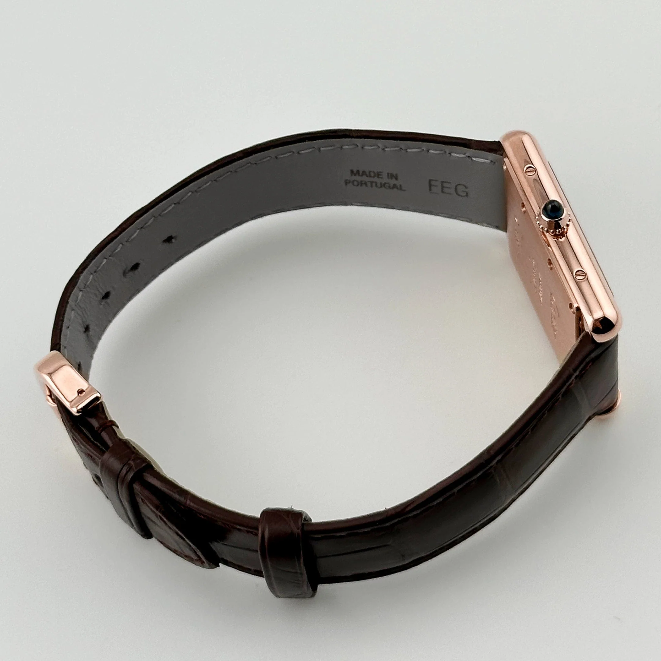 Cartier Tank Louis Large WGTA0011 Rose Gold Alligator (2024)