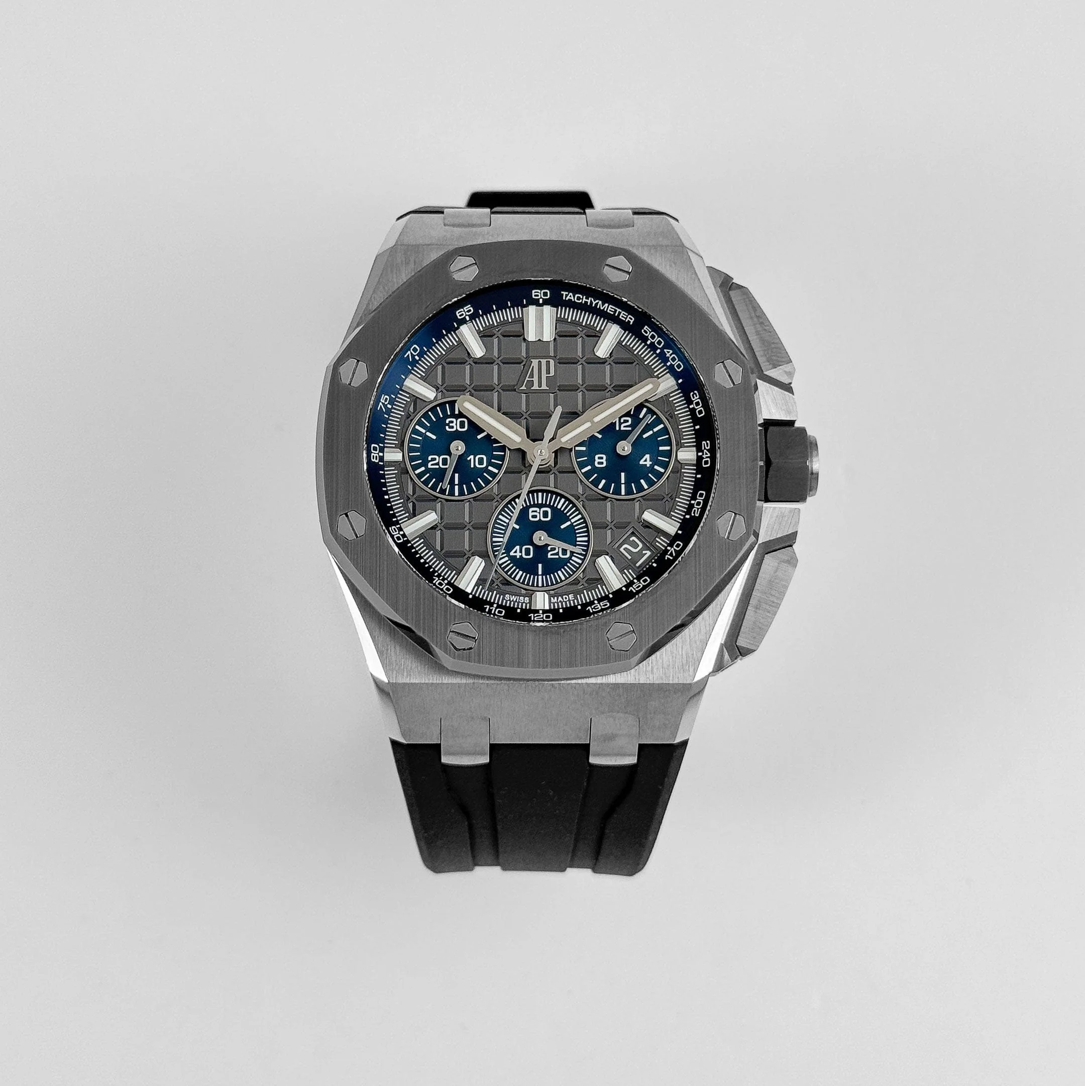 Audemars Piguet Royal Oak Offshore 26420IO.OO.A009CA.01 Selfwinding Chronograph Titanium Grey Dial (2021)