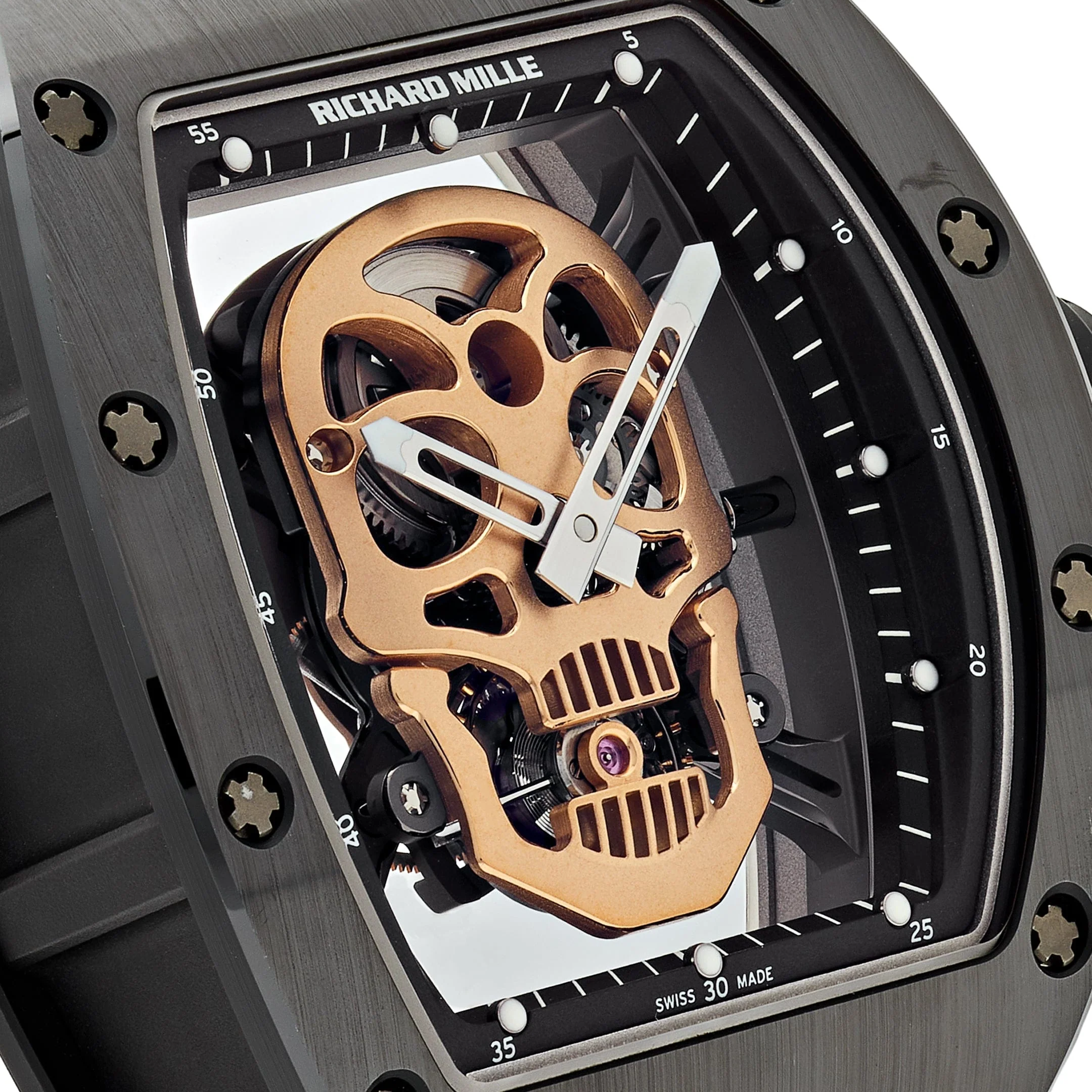 Richard Mille RM 52-01 'Skull' Black Ceramic Limited Edition of 30 (2016)