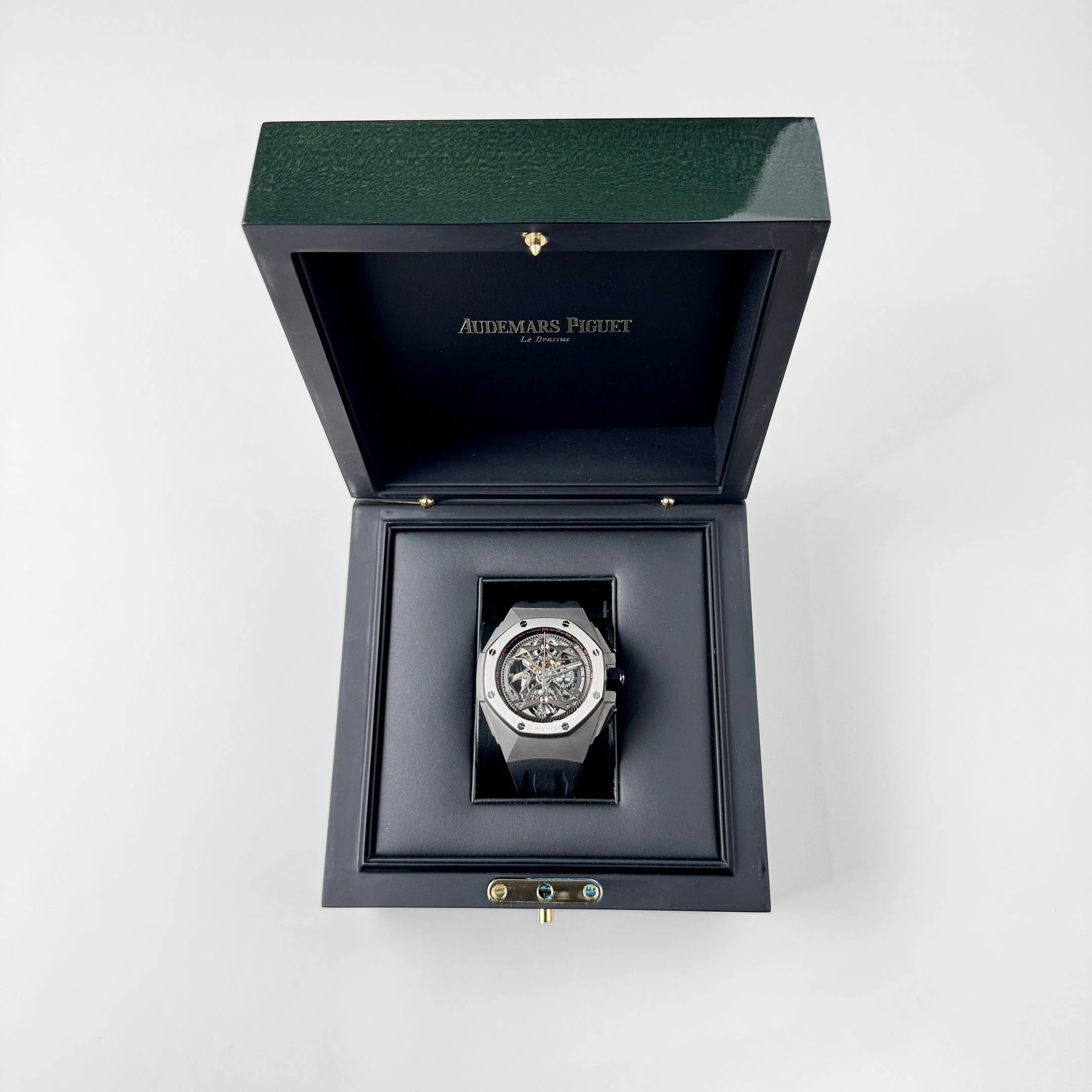 Audemars Piguet Royal Oak Concept 26587TI.OO.D067CA.01 Tourbillon Chronograph Titanium Openworked Dial (2018)